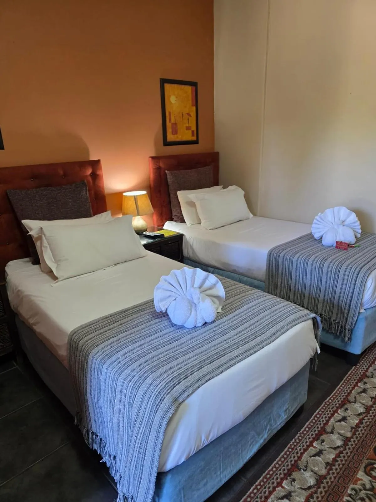 Bed in Two Bells Guest House