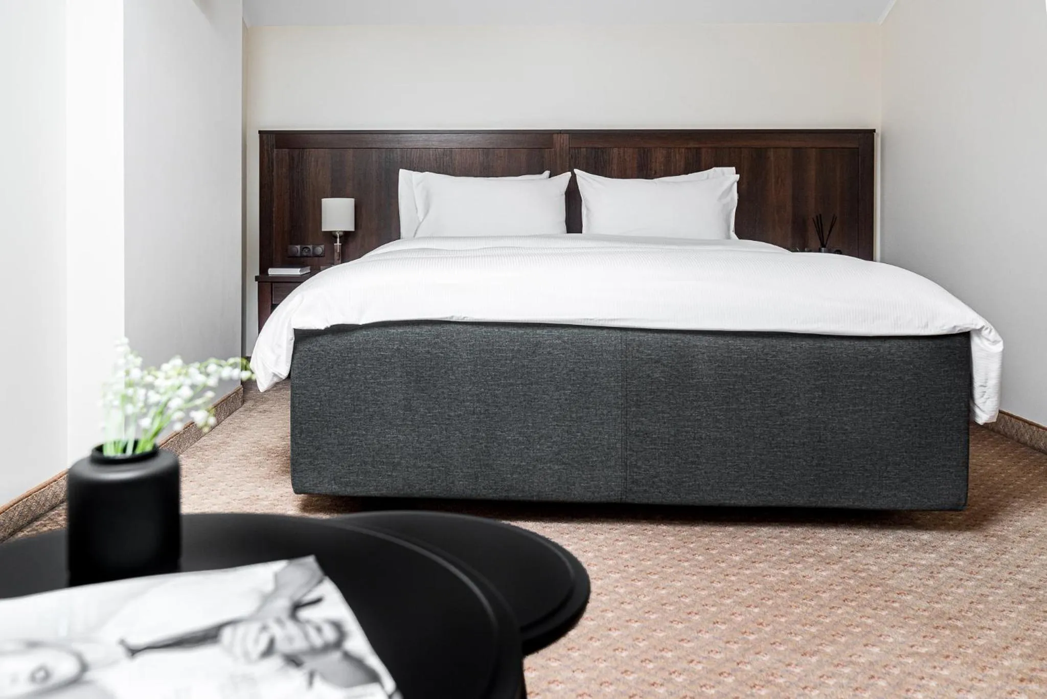 Bed in Kerpė Hotel & SPA