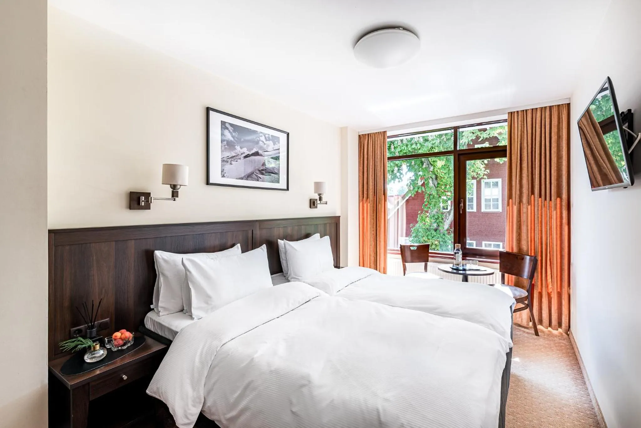 Bed in Kerpė Hotel & SPA