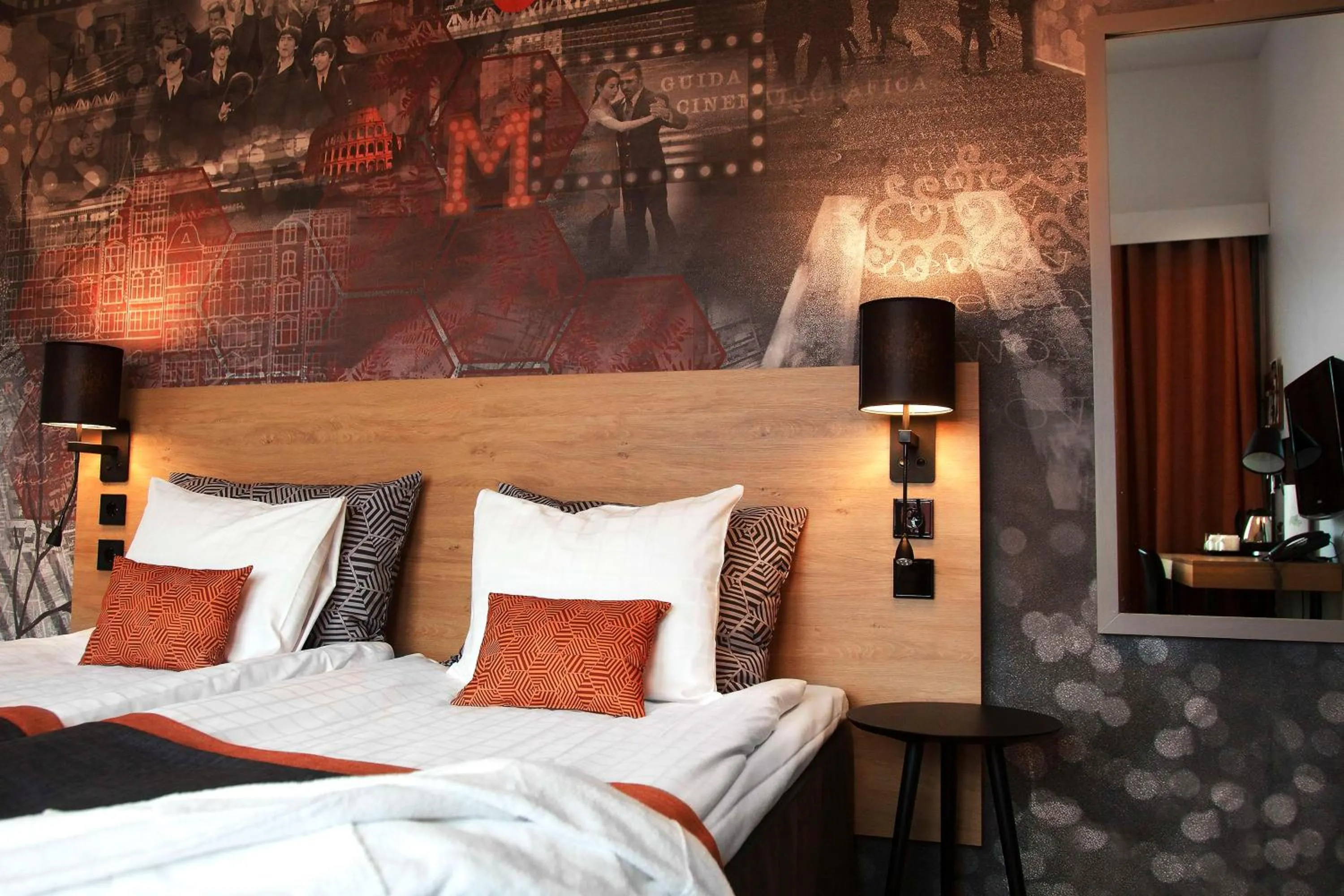 Bedroom, Bed in Scandic Karlstad City