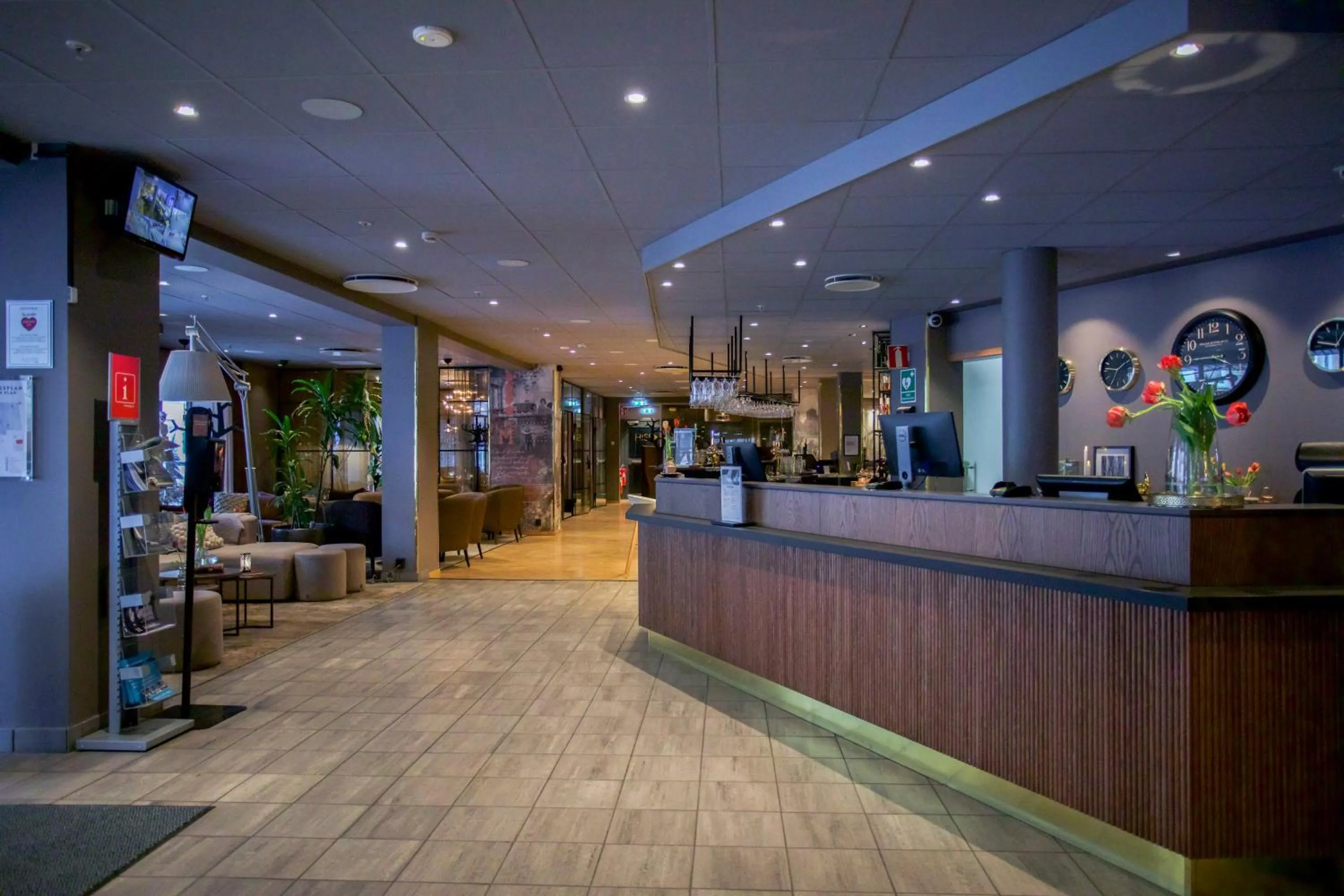 Lobby or reception in Scandic Karlstad City