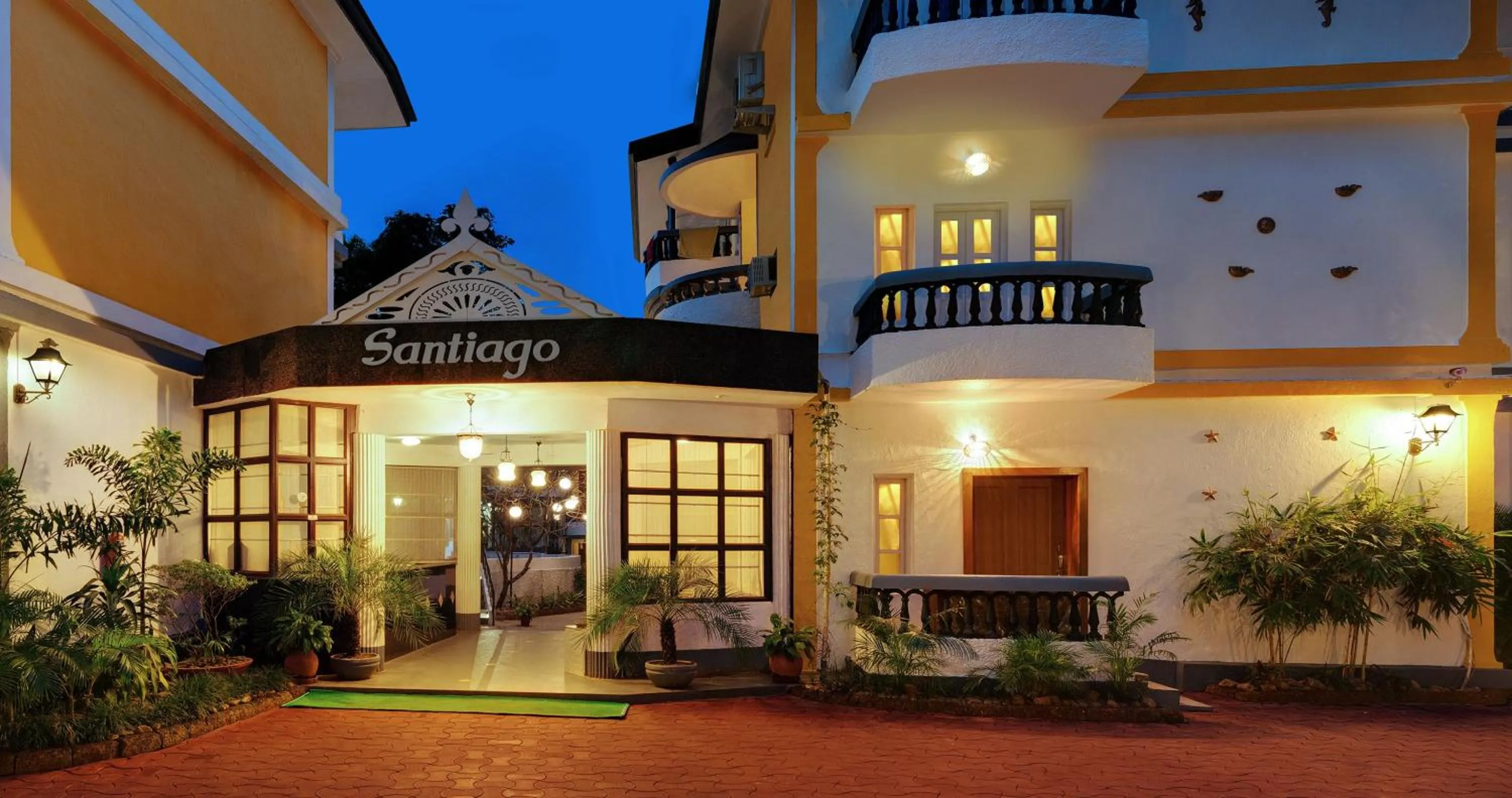 Facade/entrance in Santiago Beach Resort