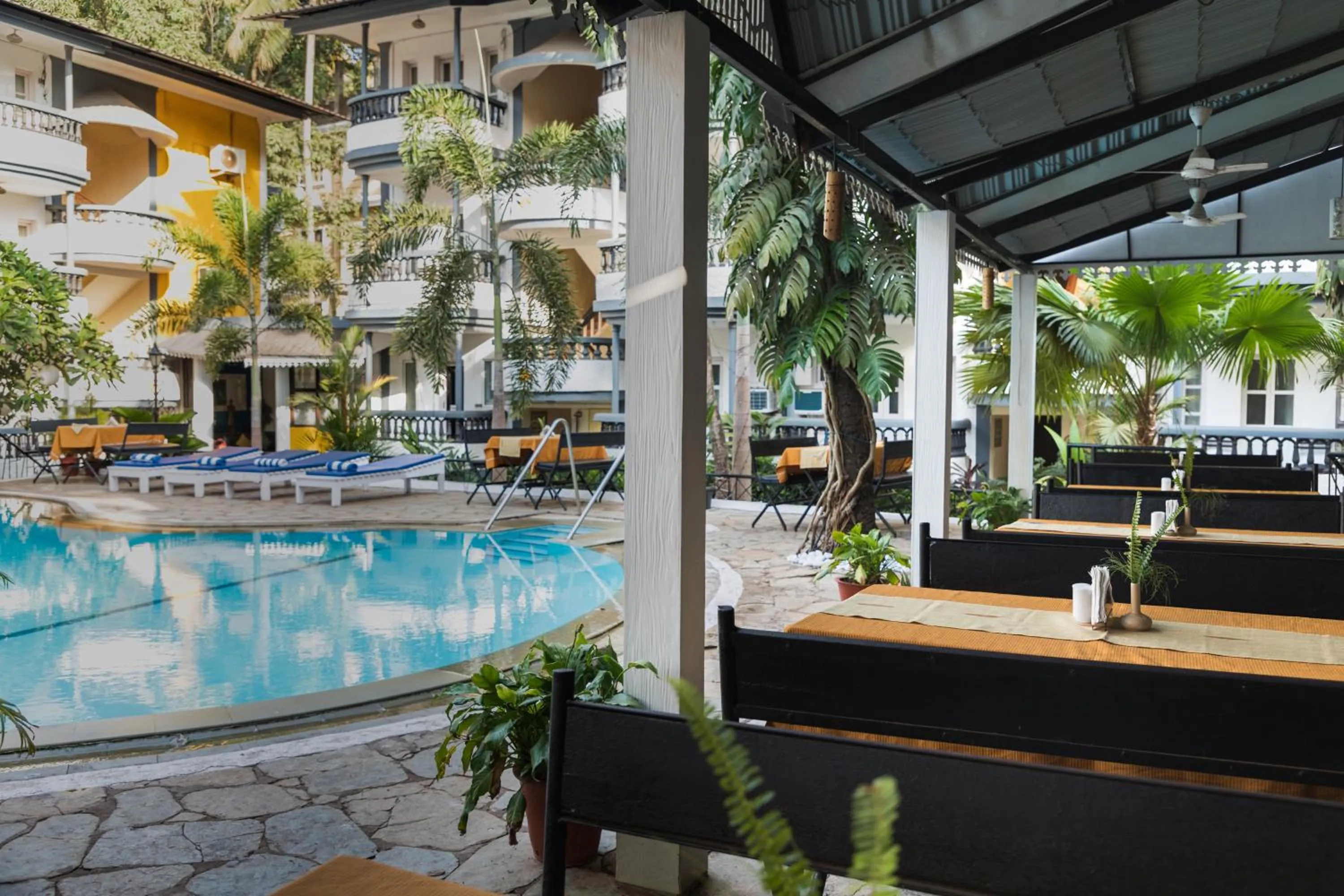 Pool view in Santiago Beach Resort