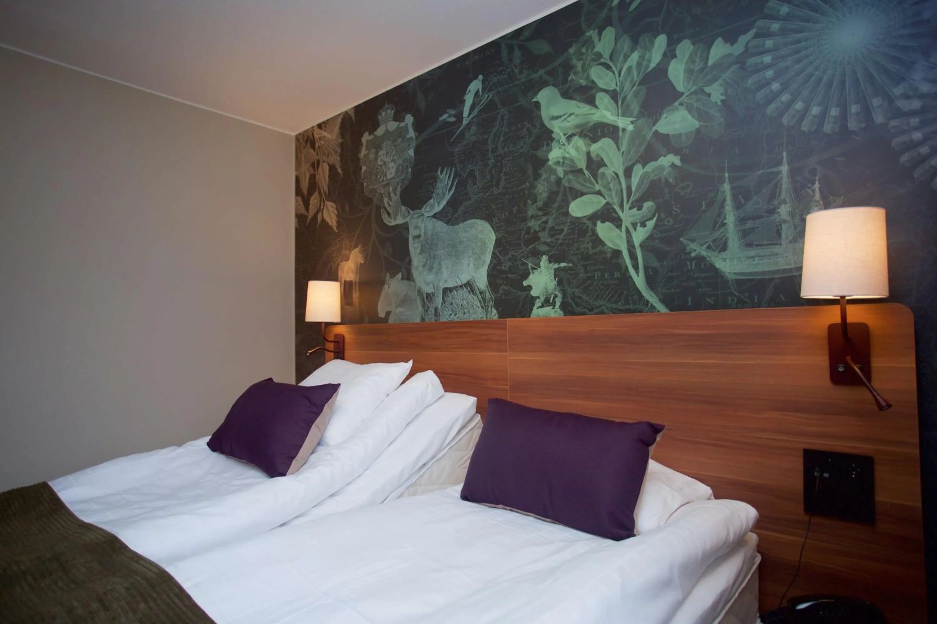 Photo of the whole room, Bed in Scandic Klarälven