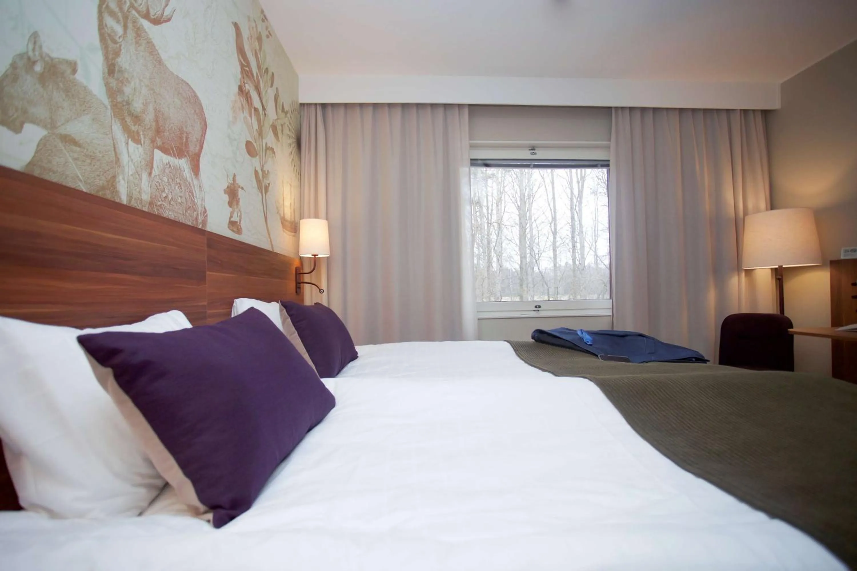 Photo of the whole room, Bed in Scandic Klarälven