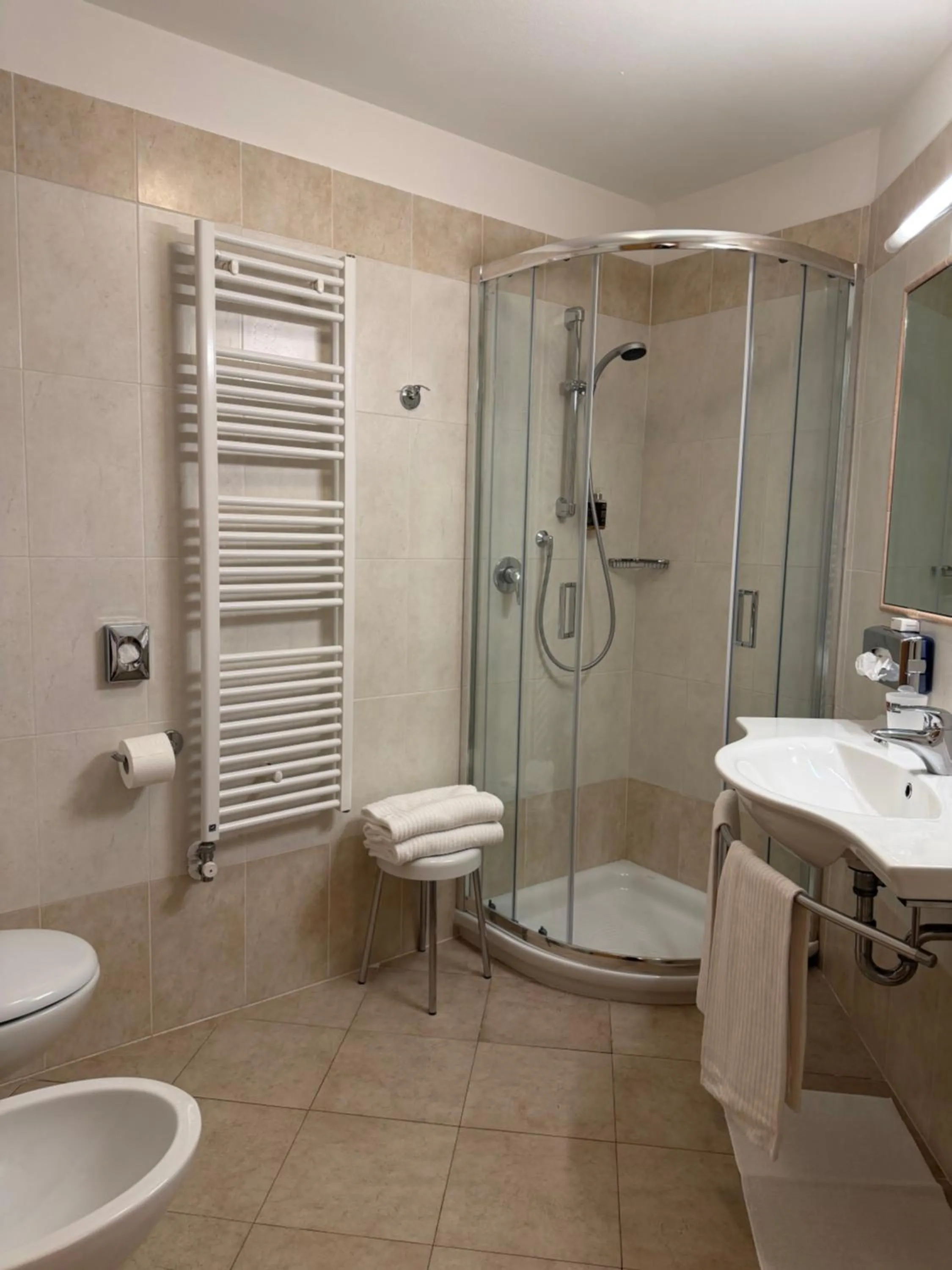 Shower in Chalet Caminetto