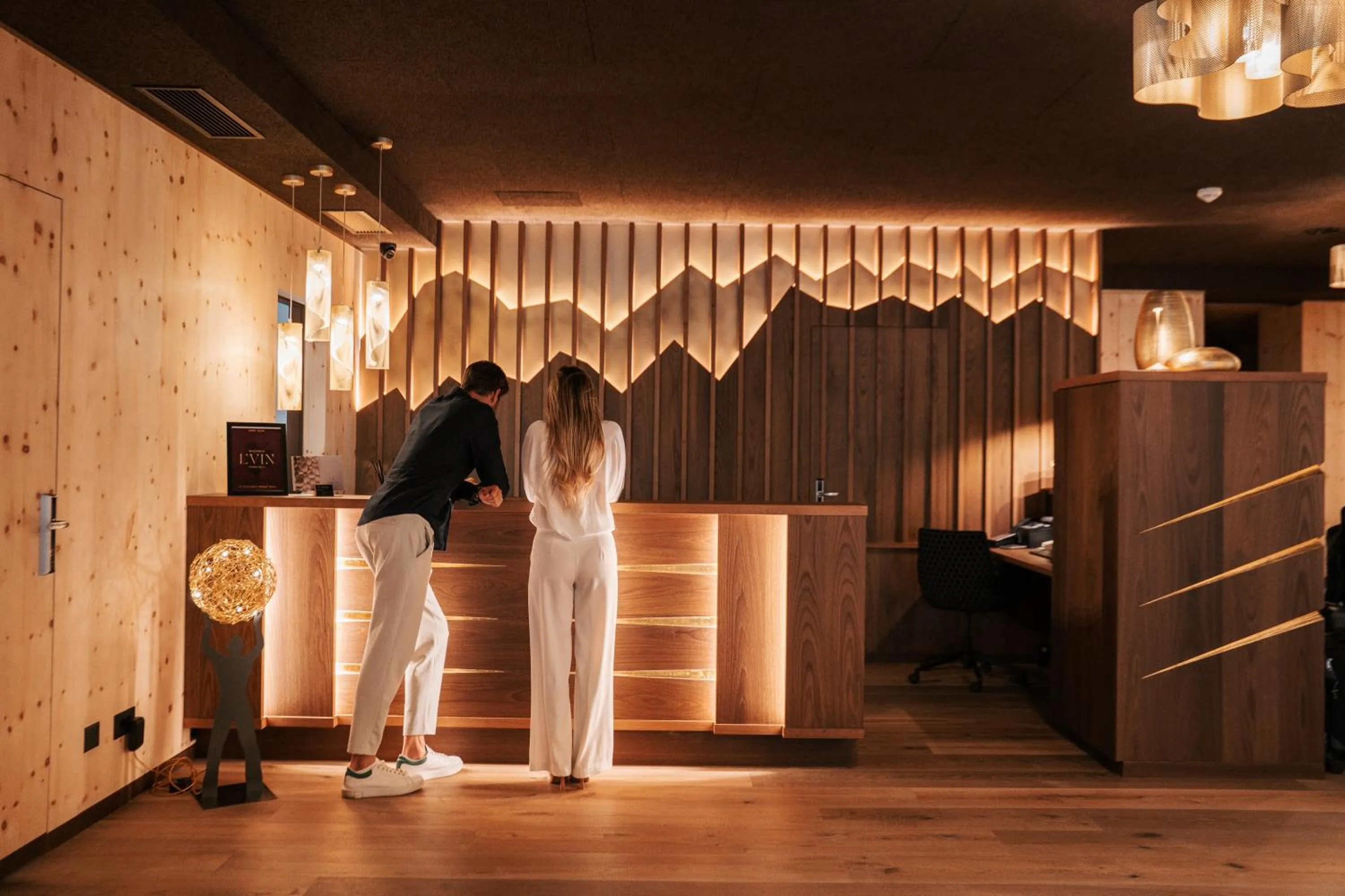 Lobby or reception in Hotel La Majun