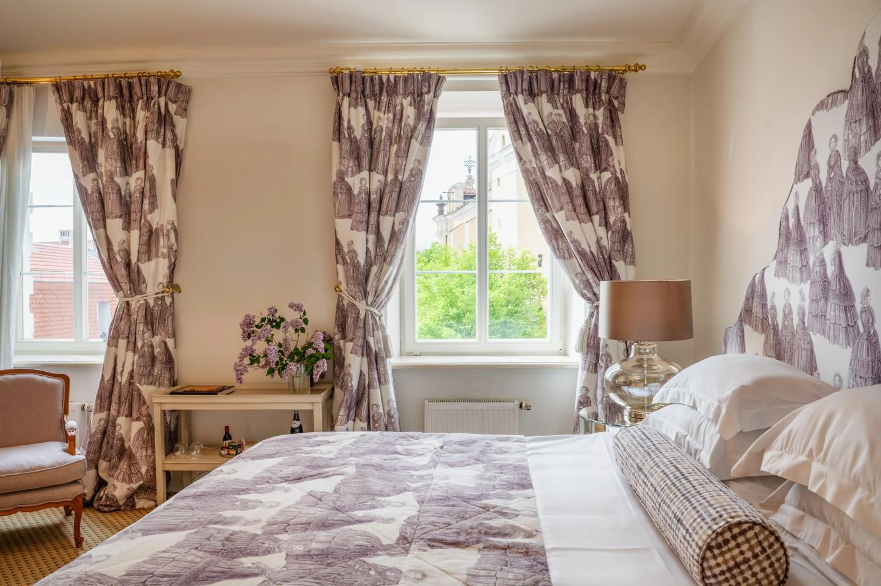 Bed in NARUTIS Hotel - Small Luxury Hotels of The World