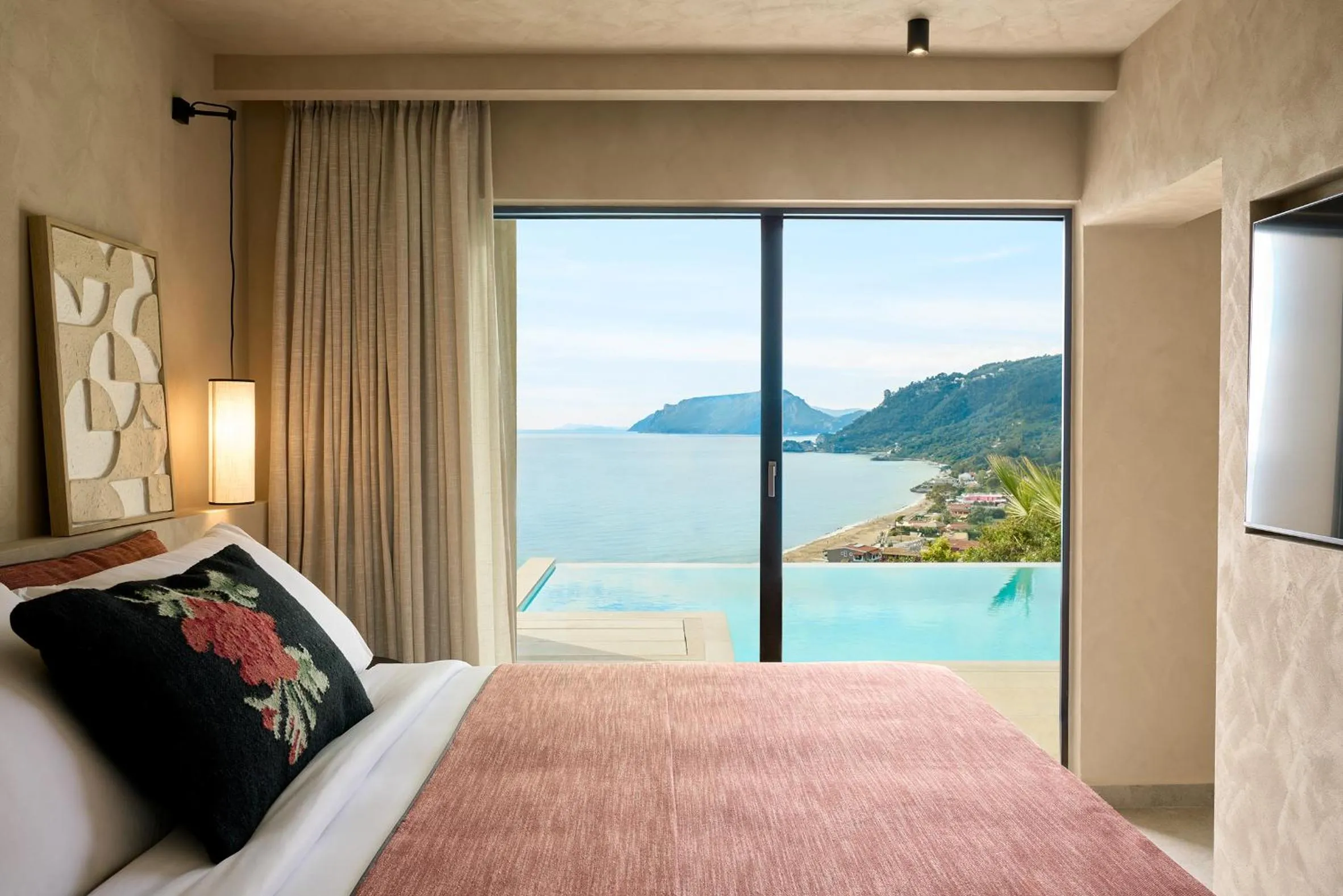 Sea view, Bed in Alkyna Lifestyle Beach Resort - Adults Only