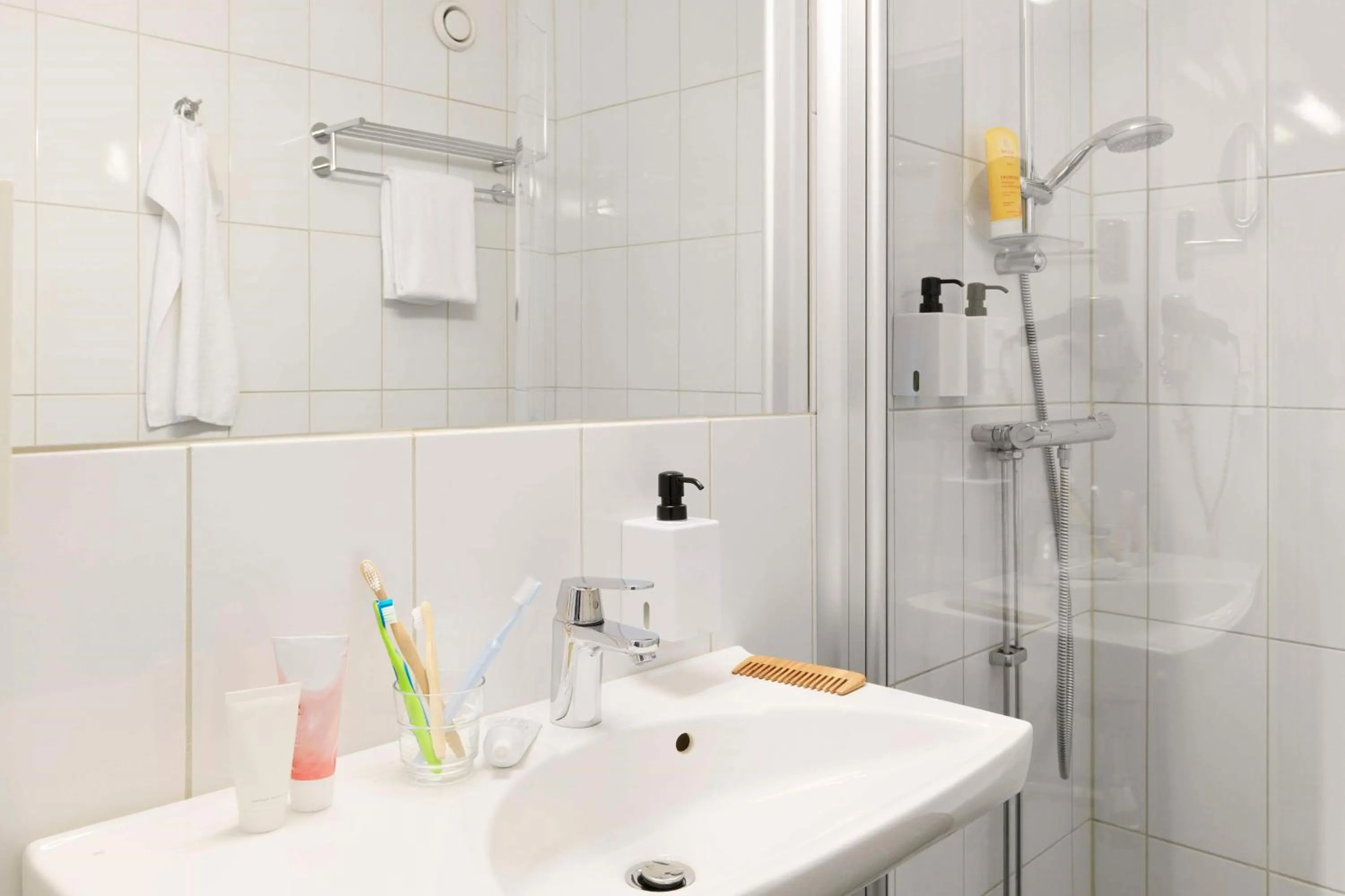 Bathroom in Scandic Örebro Väst