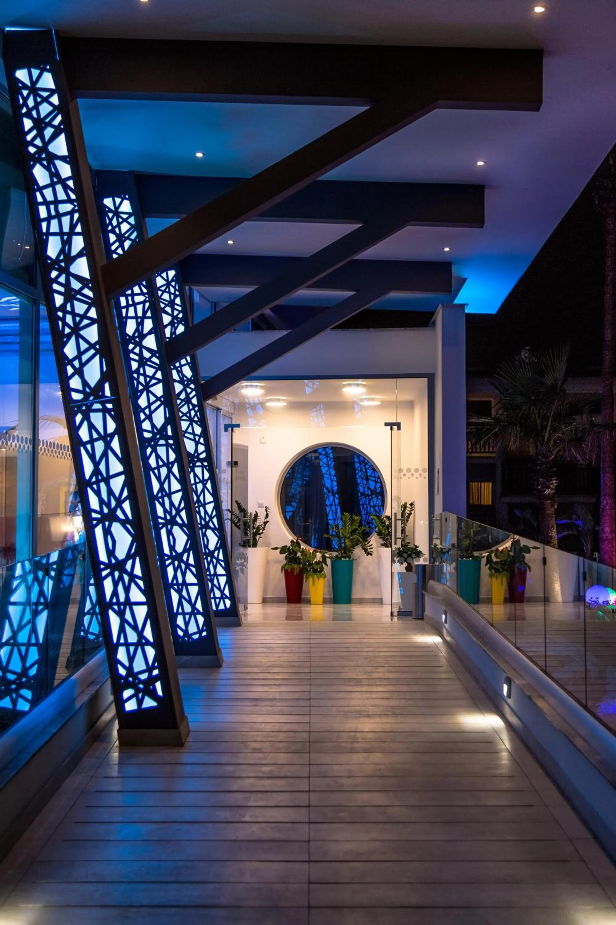 Decorative detail in Nicholas Color Hotel