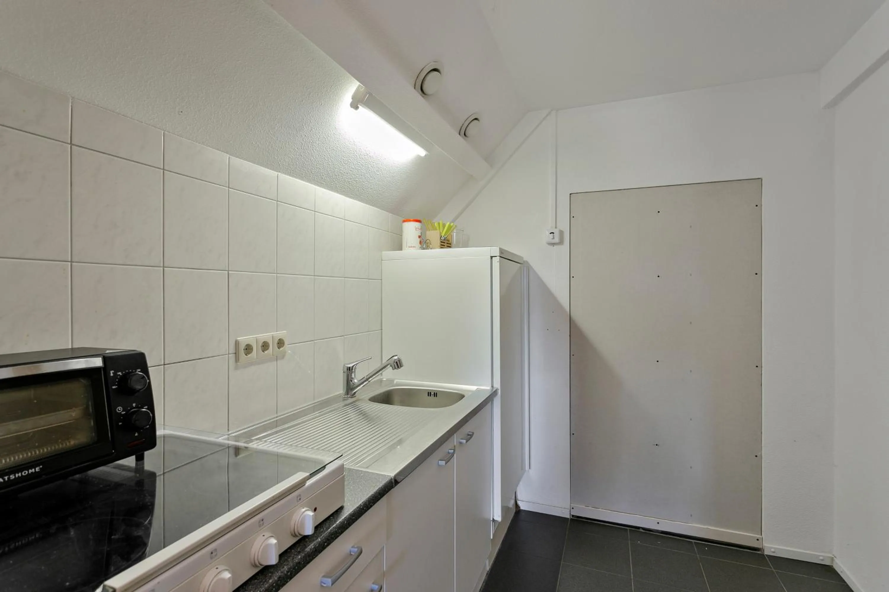 Kitchen or kitchenette in B & B Leudal