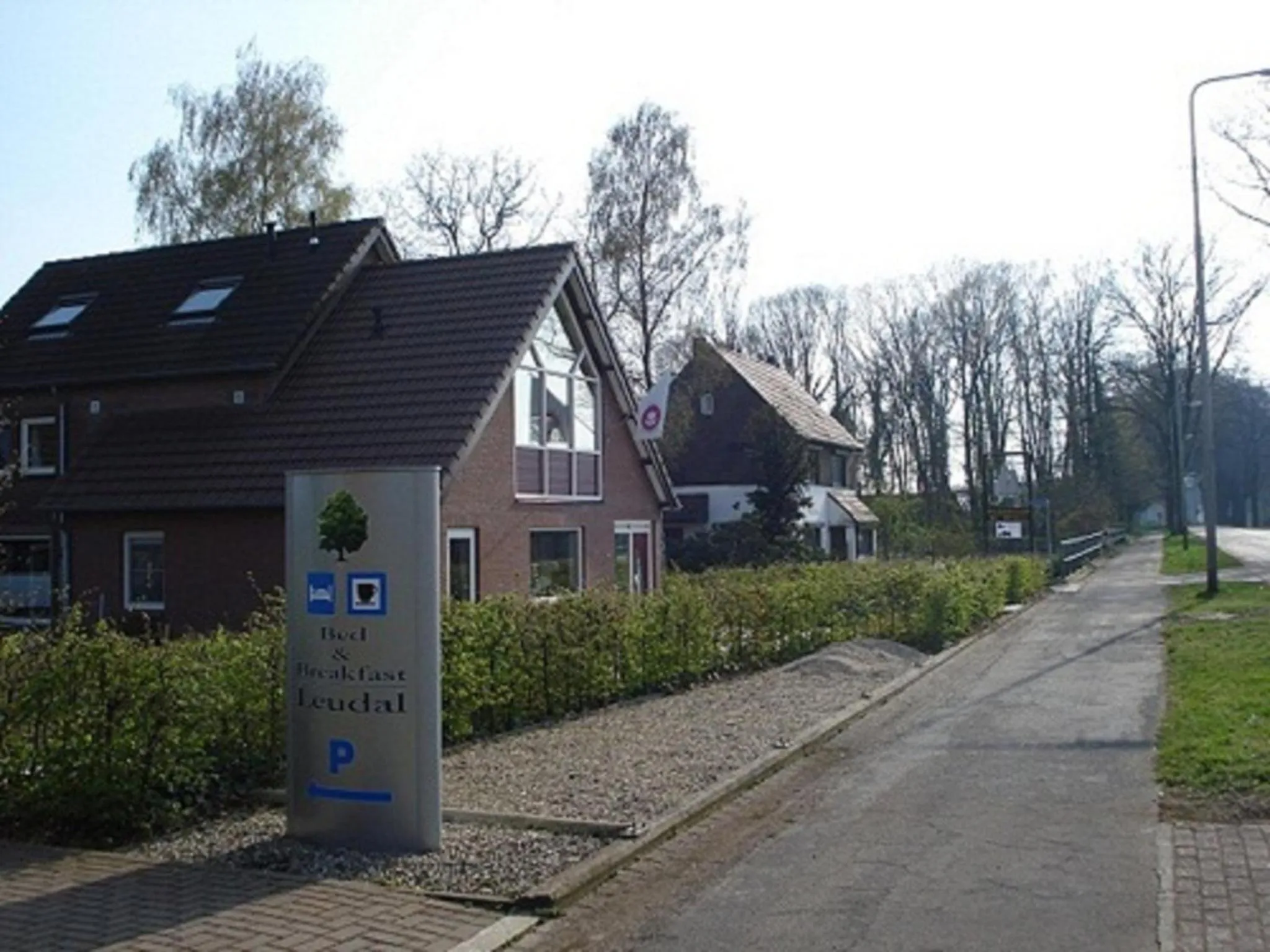 Facade/entrance in B & B Leudal