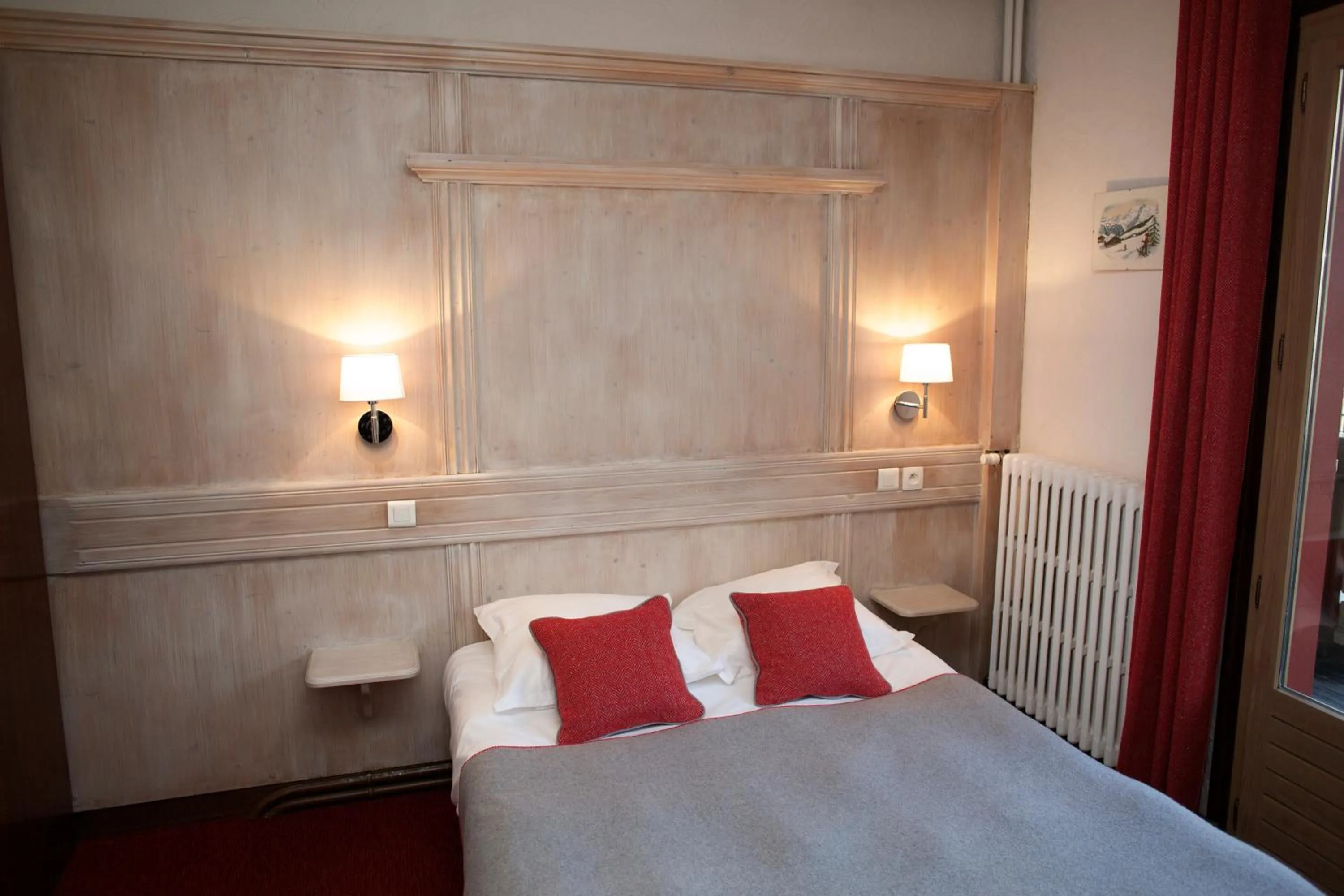 Bed in Hôtel Val d'Este