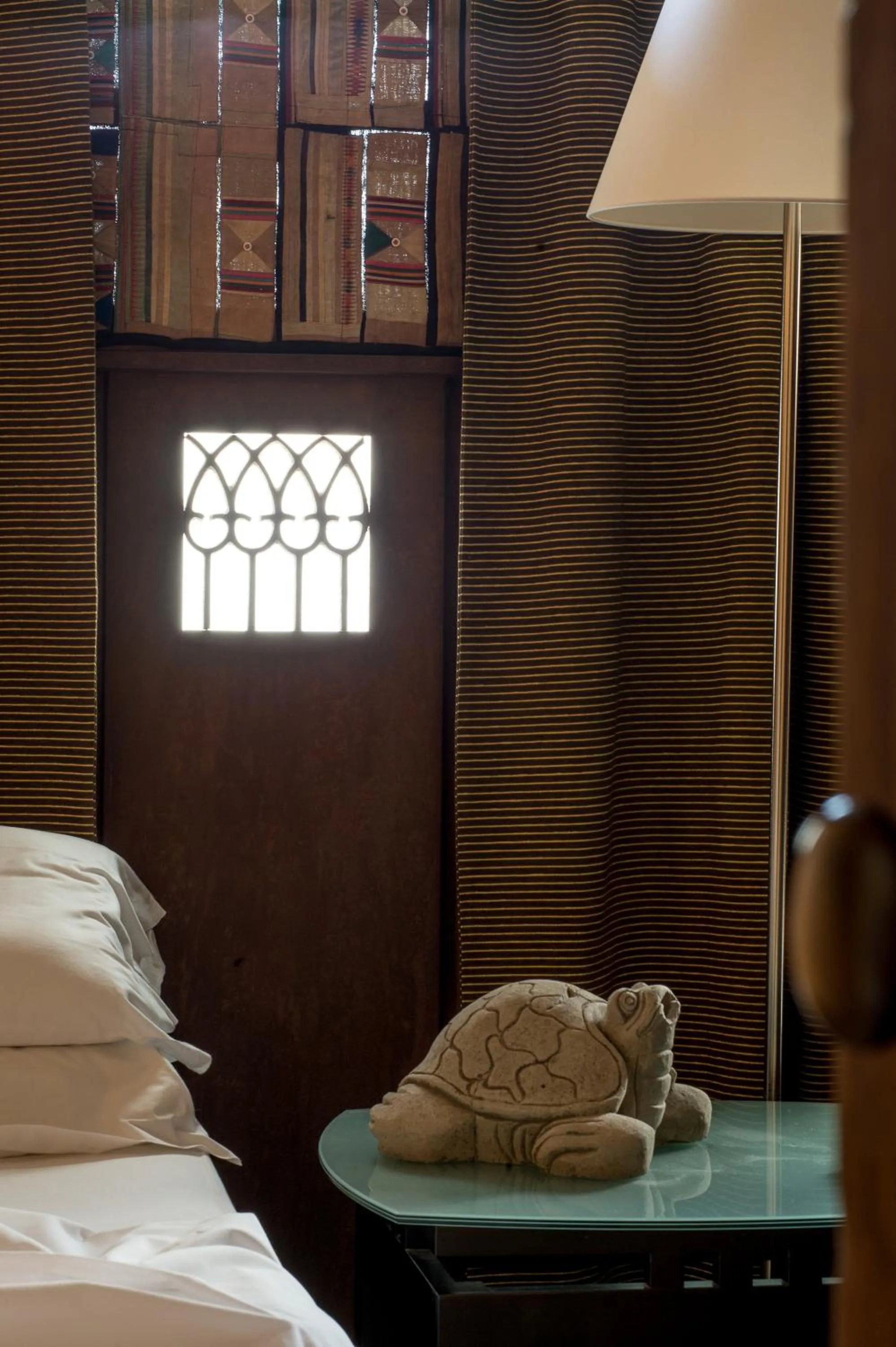 Decorative detail, Bed in Hotel Capo San Vito by Geocharme