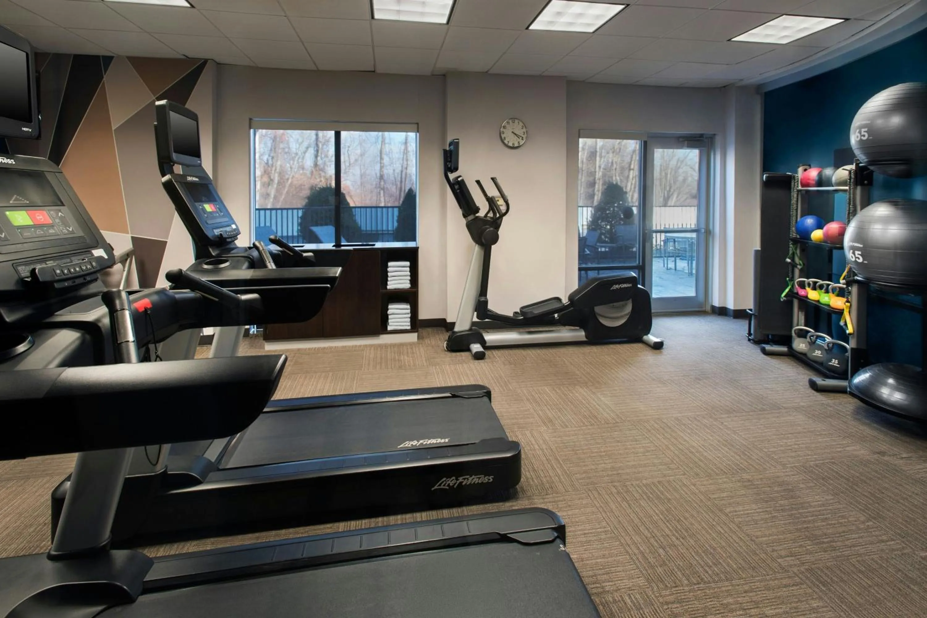 Fitness centre/facilities in SpringHill Suites by Marriott Albany Latham-Colonie