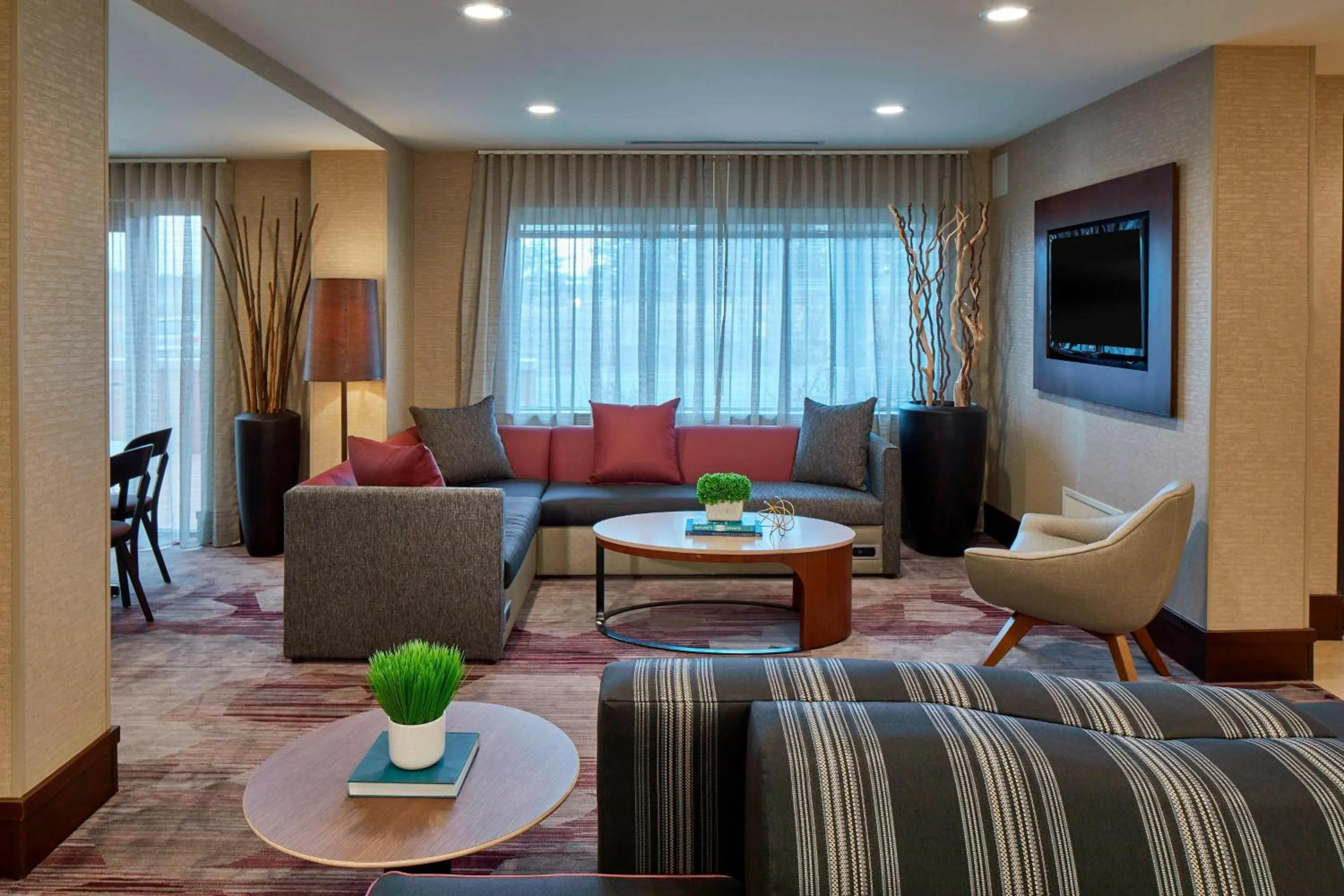 Lobby or reception in Courtyard by Marriott Albany Thruway