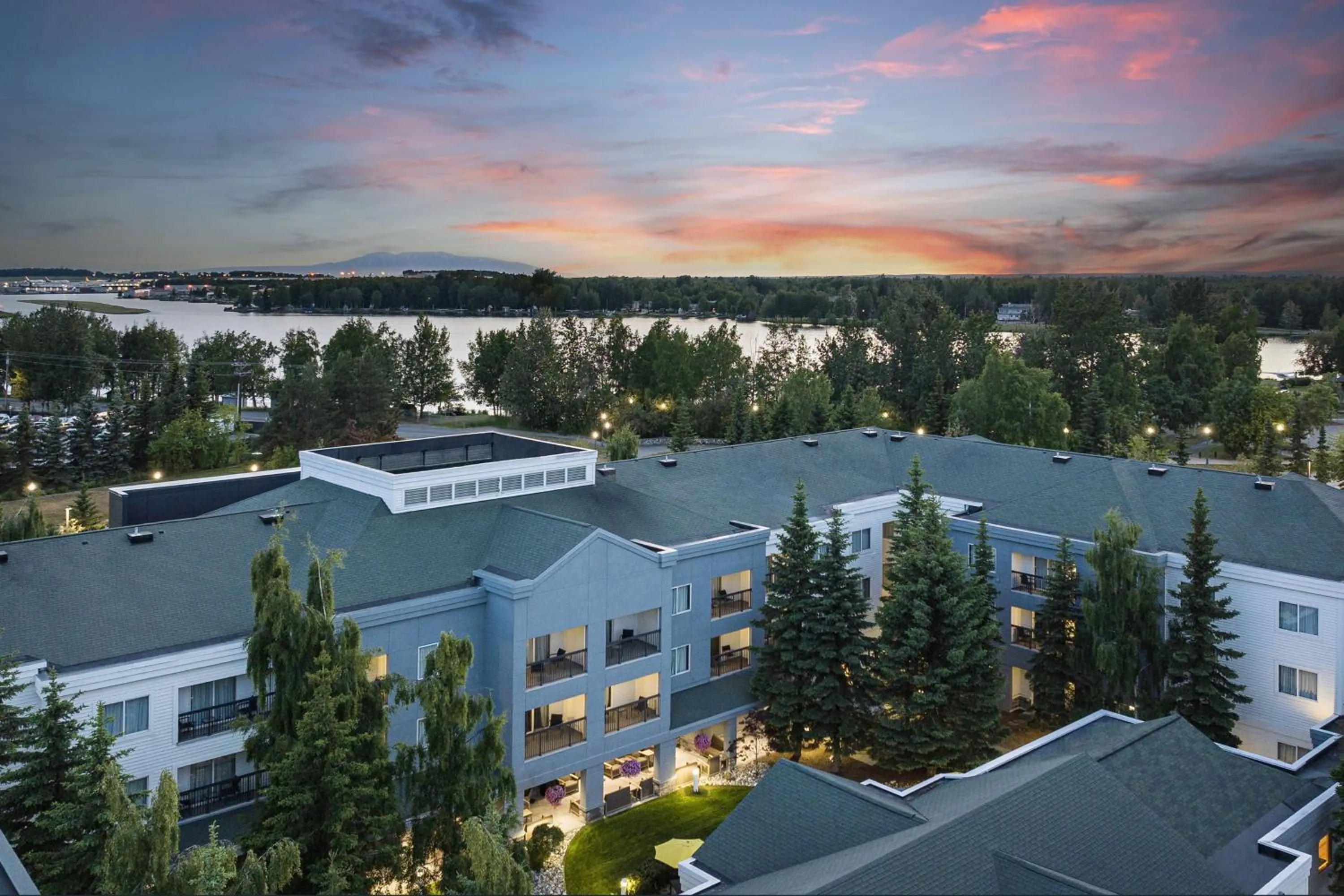 Property building in Courtyard by Marriott Anchorage Airport