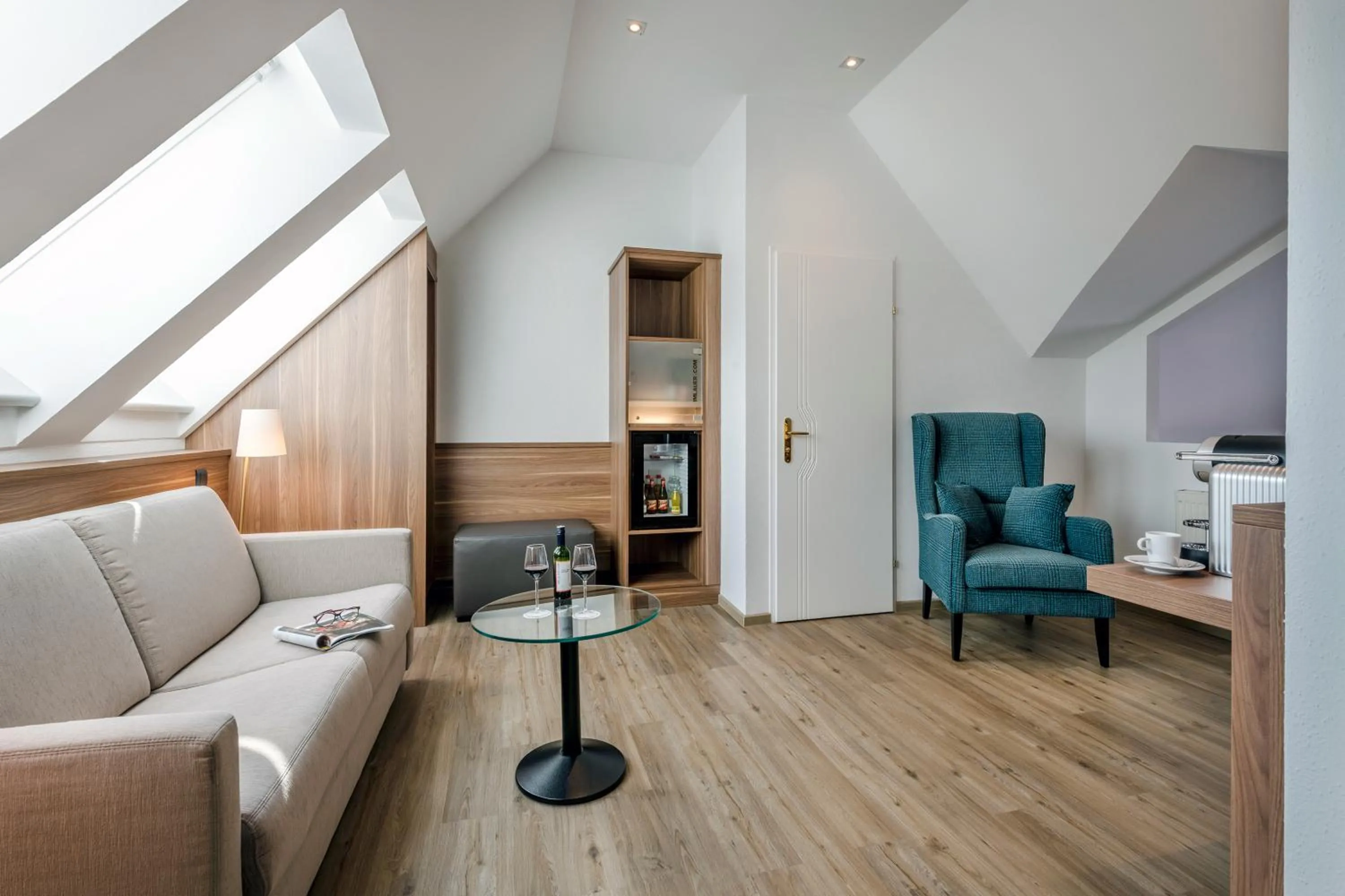 Living room in IMLAUER Hotel Nestroy Wien