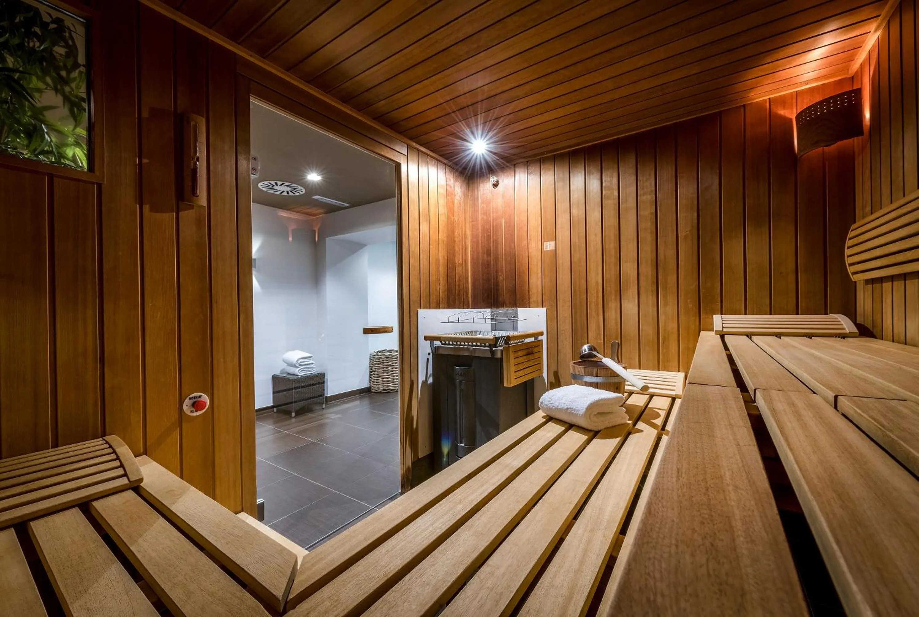 Sauna in IMLAUER Hotel Nestroy Wien