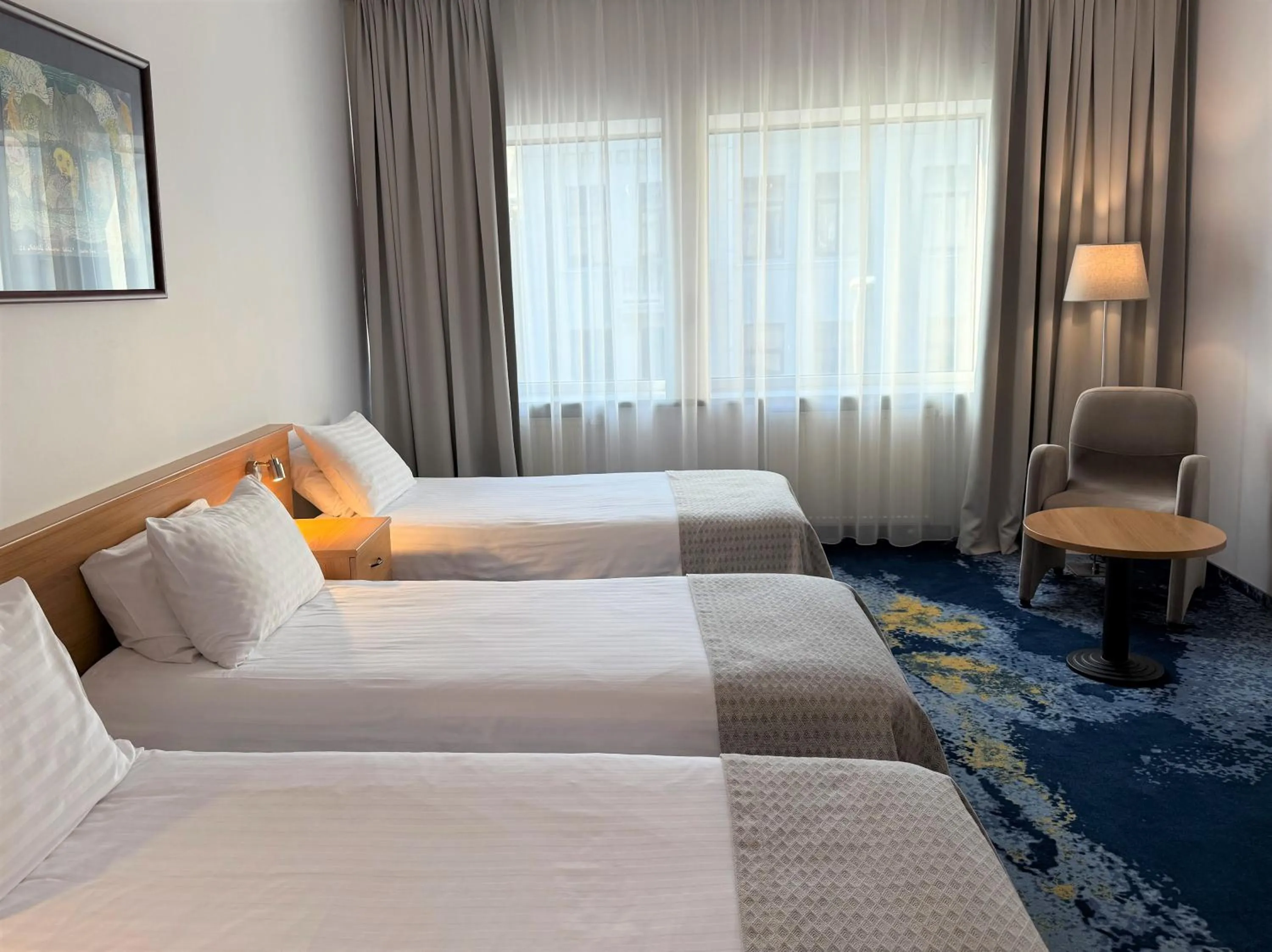 Bed in BEST BALTIC Kaunas