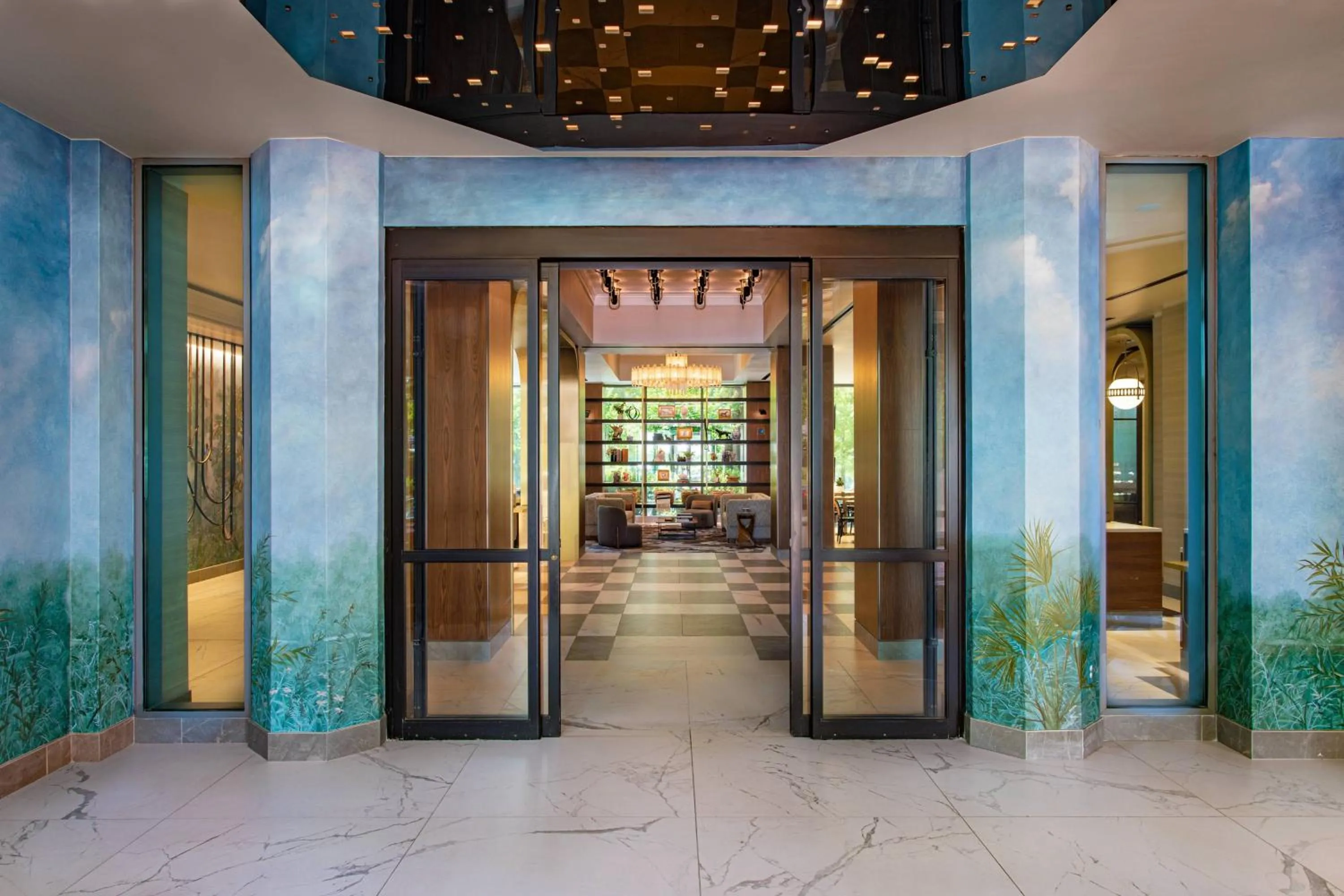 Lobby or reception in JW Marriott Atlanta Buckhead