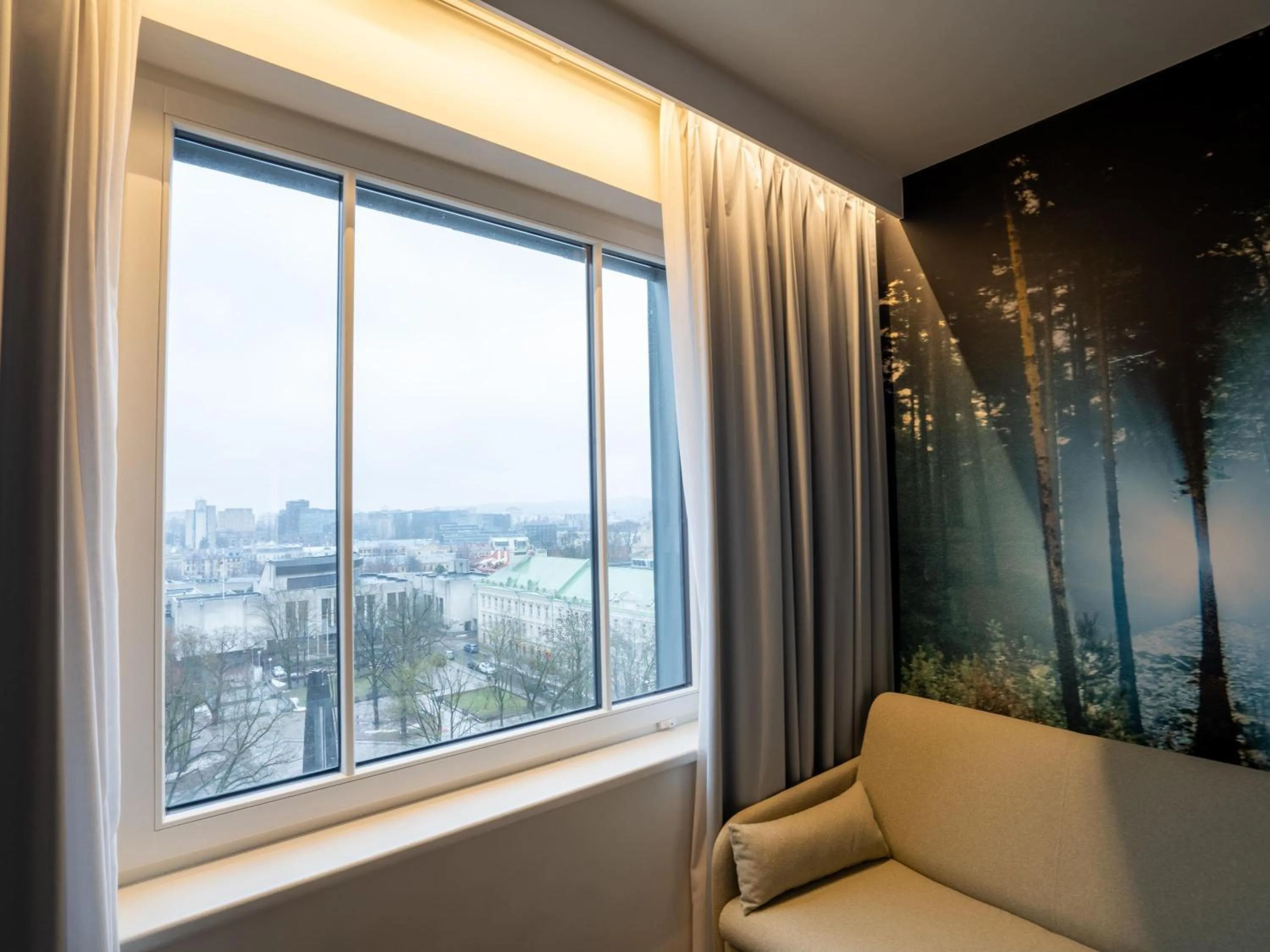 Bedroom in Novotel Vilnius Centre