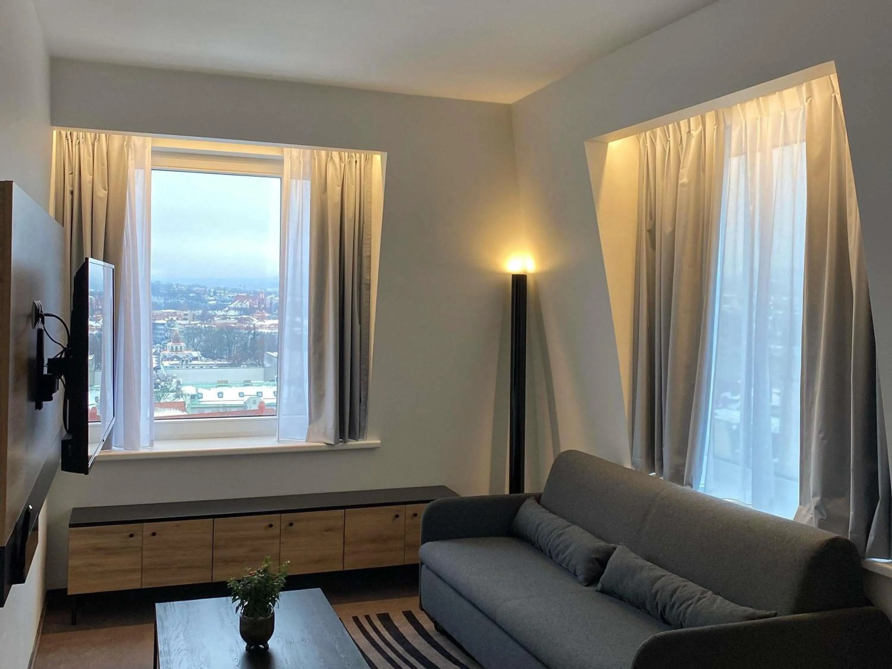 Bedroom in Novotel Vilnius Centre