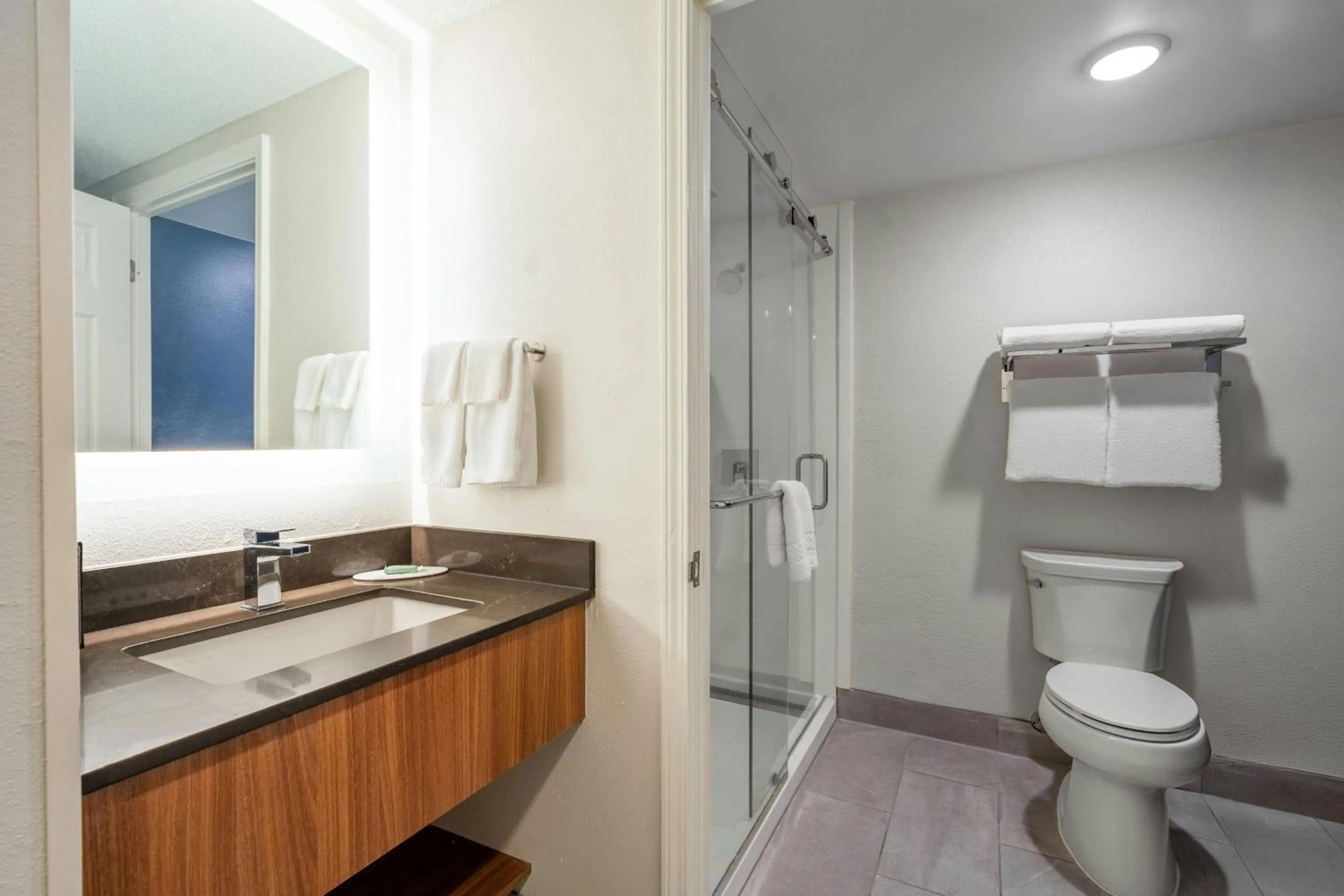 Bathroom in Fairfield Inn & Suites by Marriott Atlanta Kennesaw