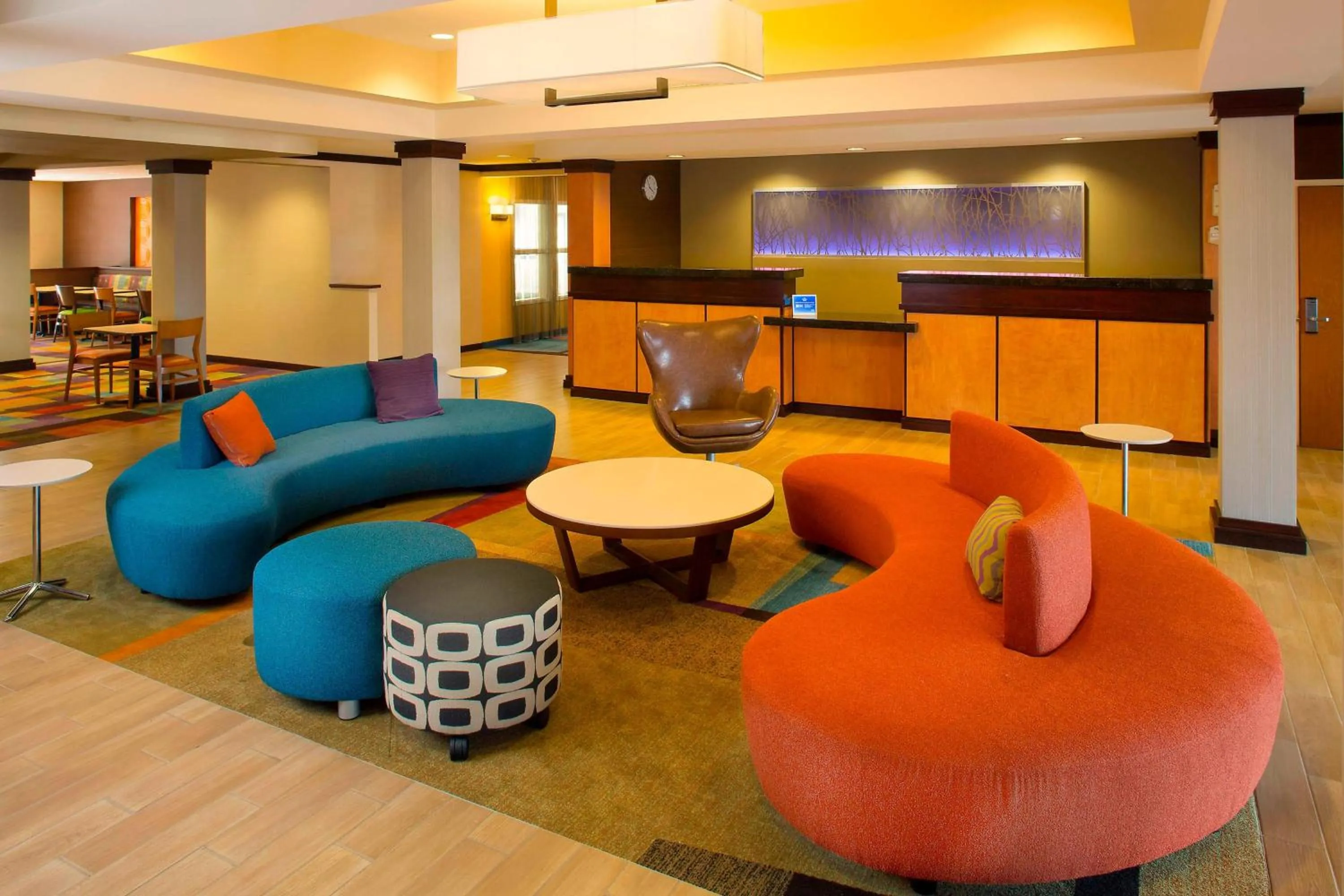 Lobby or reception in Fairfield Inn & Suites Atlanta McDonough