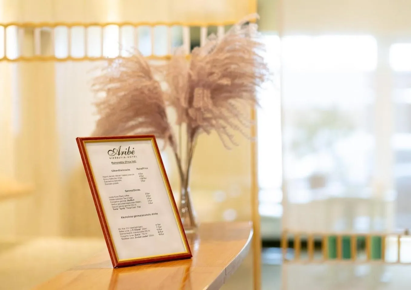 Area and facilities in ARIBĖ Hotel Klaipėda, Free parking