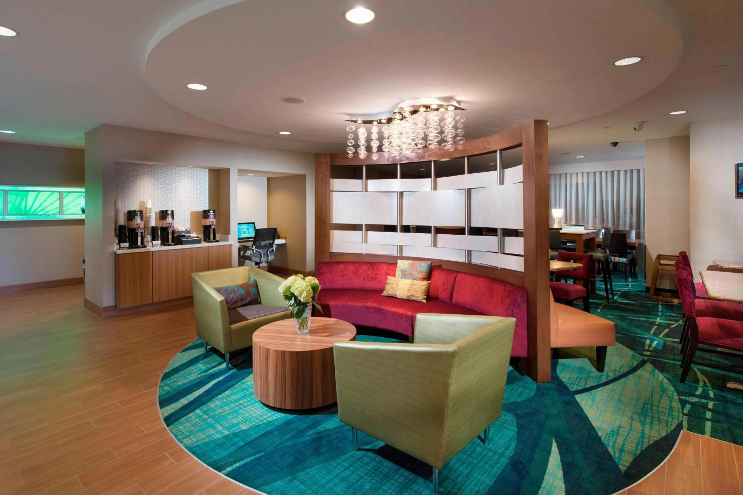 Lobby or reception in SpringHill Suites by Marriott Atlanta Alpharetta