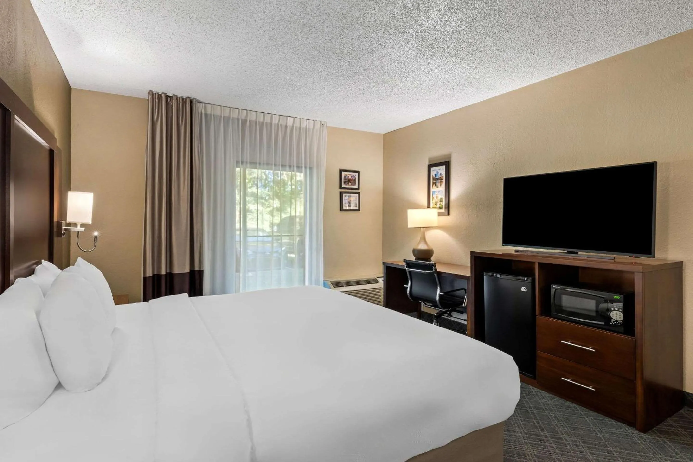 Bedroom, Bed in Comfort Inn Roswell-Dunwoody