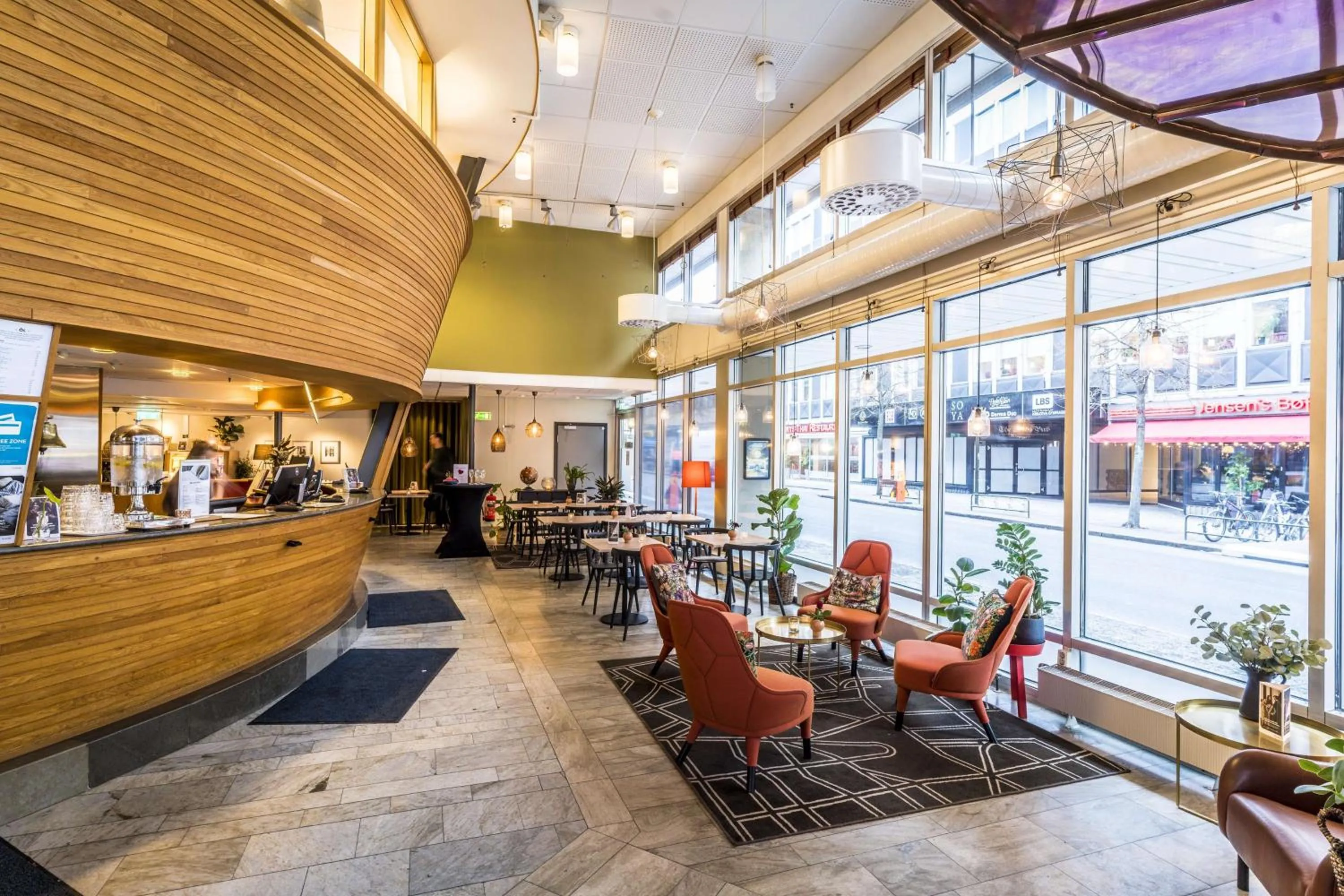 Lobby or reception in Scandic Portalen