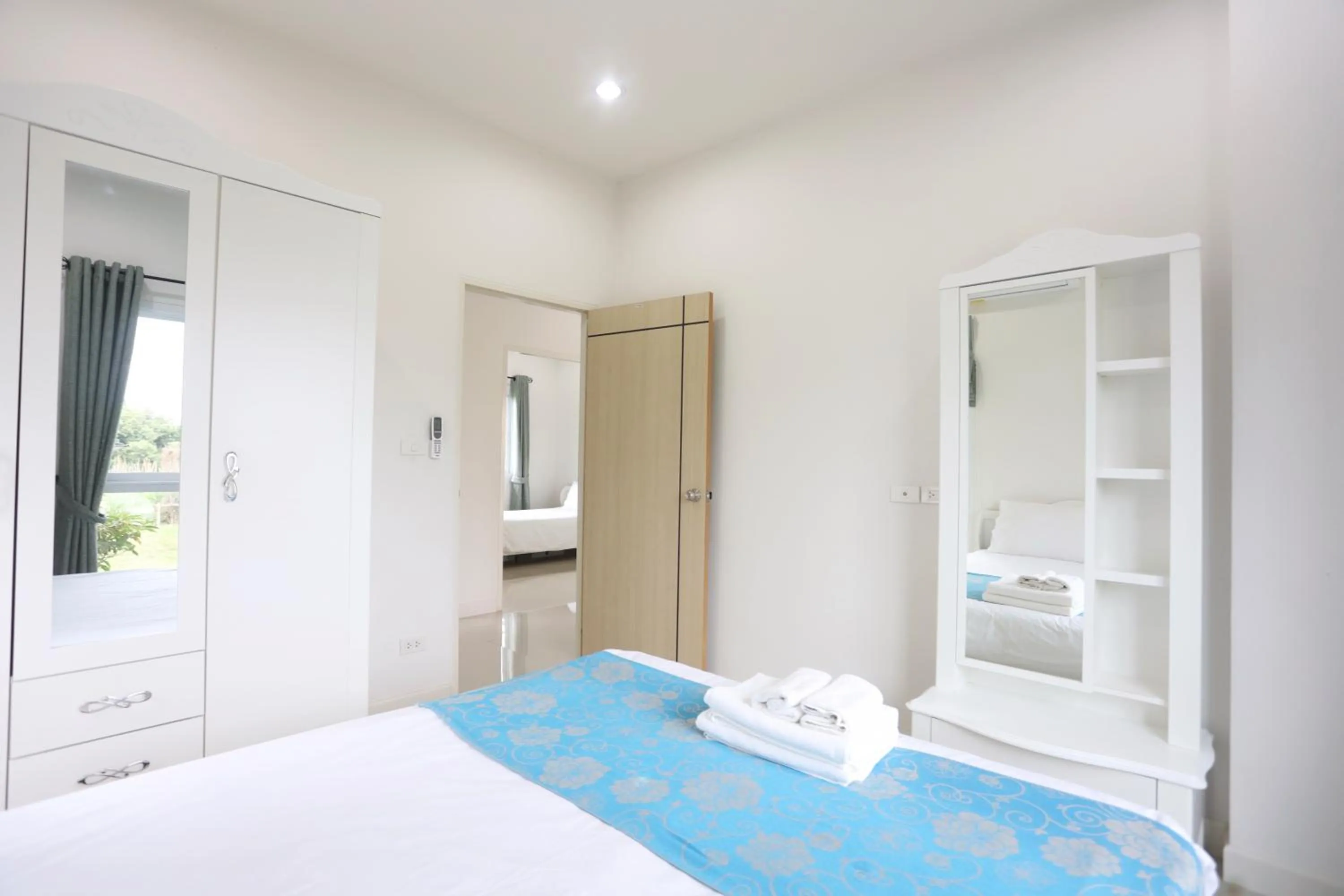 Bed in Baan Rabiengkao Hua Hin