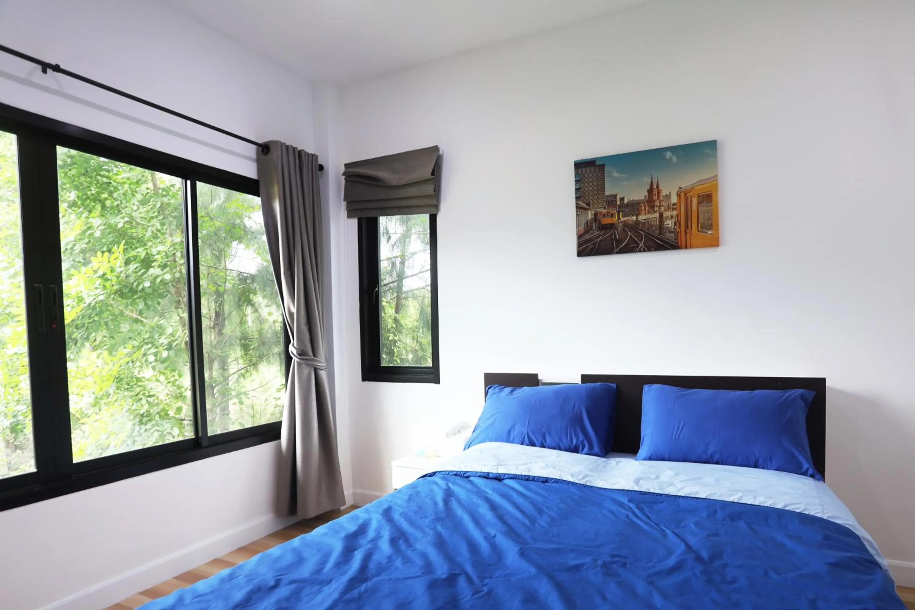 Bed in Baan Rabiengkao Hua Hin