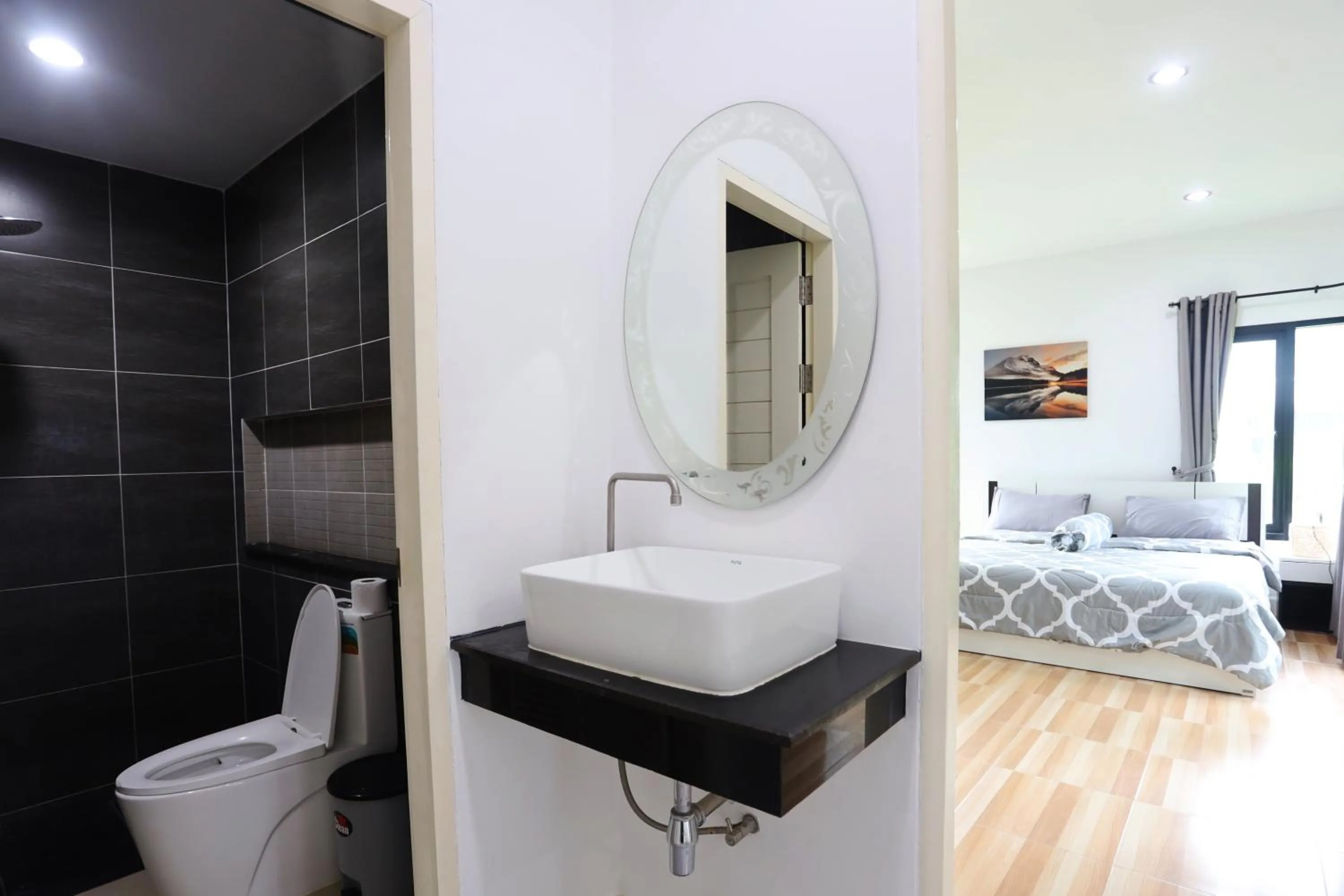 Bed in Baan Rabiengkao Hua Hin