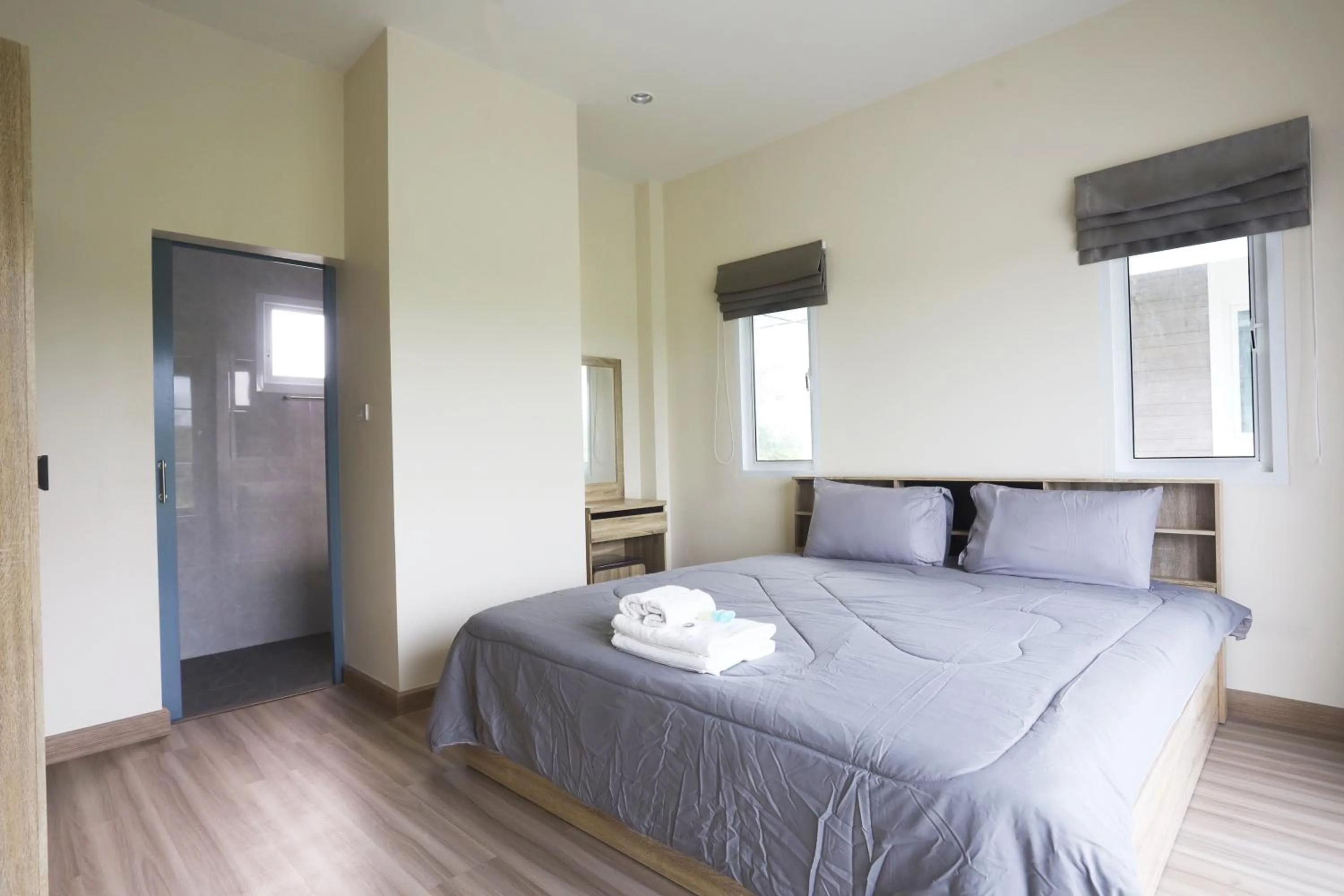 Bed in Baan Rabiengkao Hua Hin