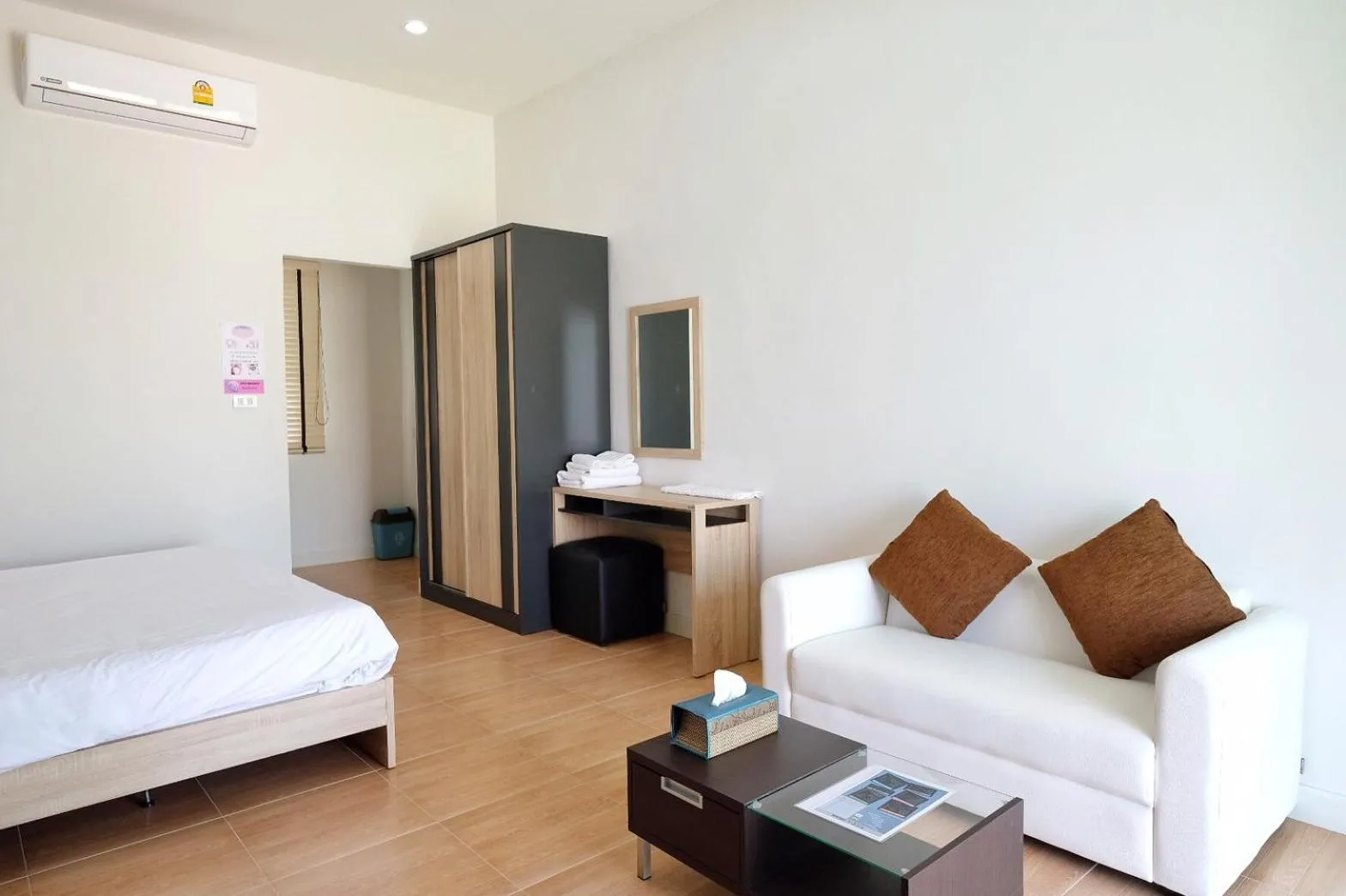 Bed in Baan Rabiengkao Hua Hin