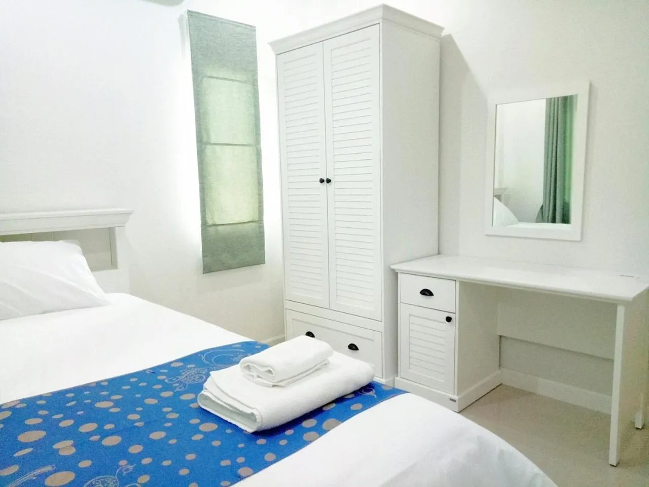 Bed in Baan Rabiengkao Hua Hin