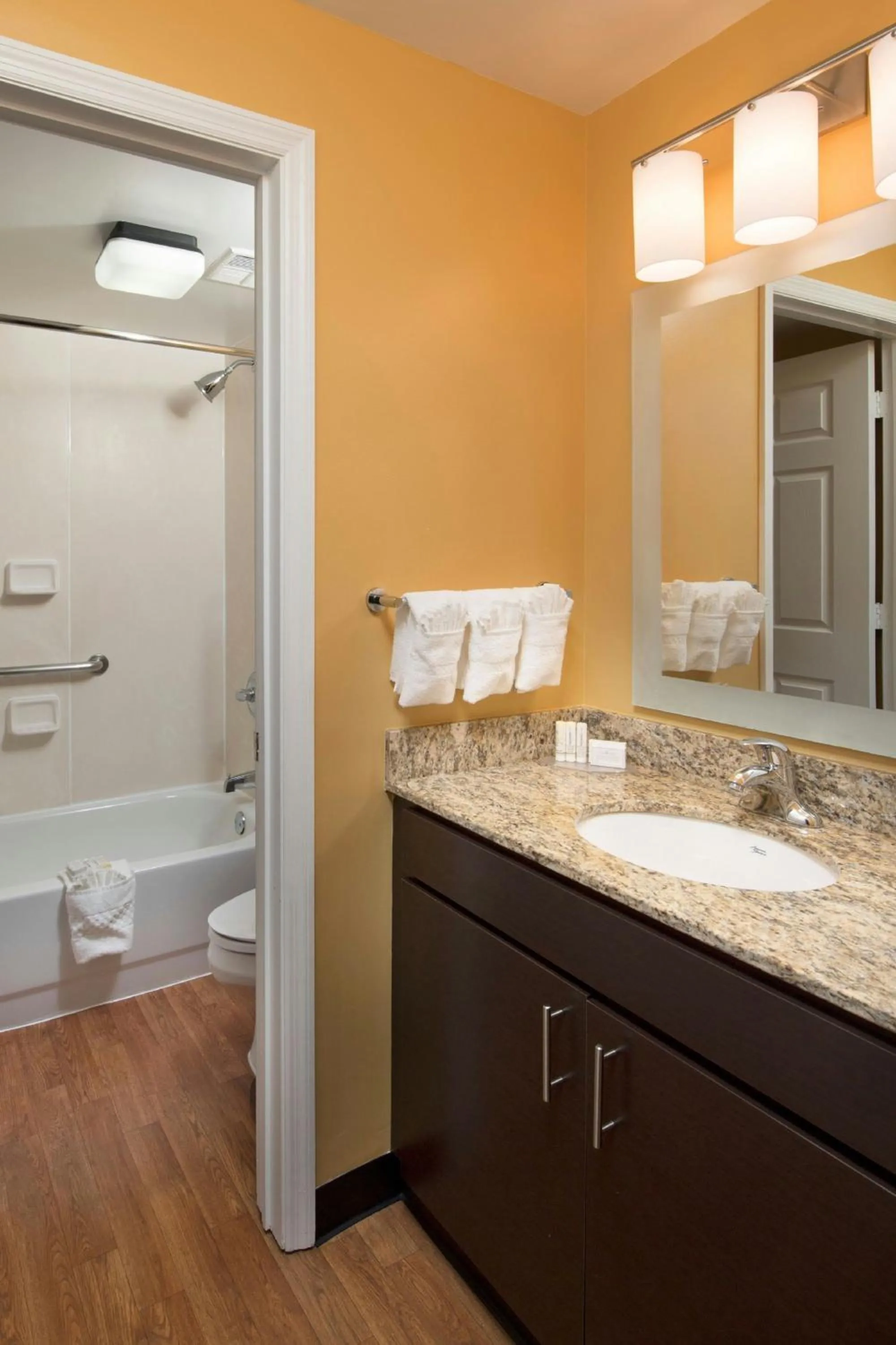 Bathroom in TownePlace Suites by Marriott Atlanta Alpharetta
