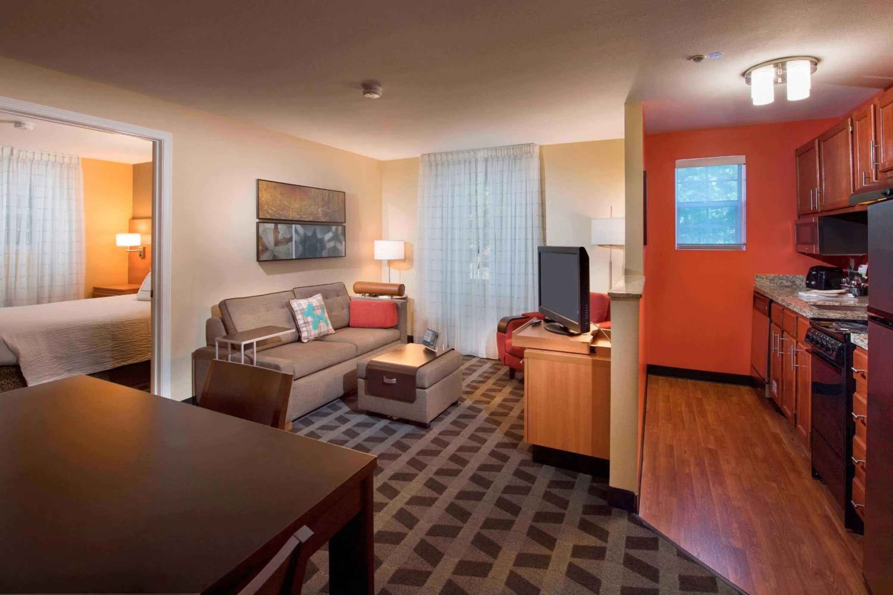 Bedroom, Bed in TownePlace Suites by Marriott Atlanta Alpharetta