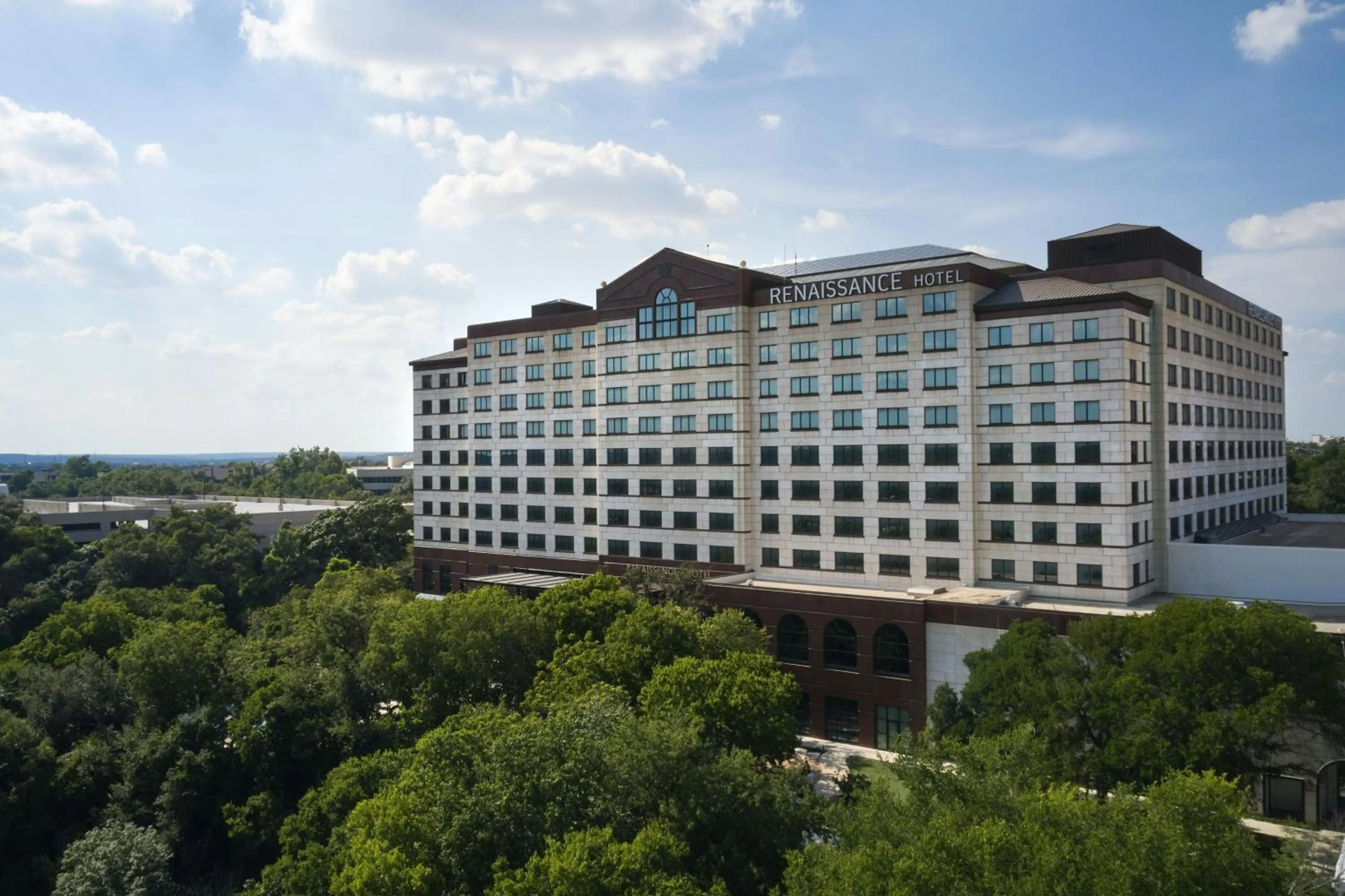 Property building in Renaissance Austin Hotel