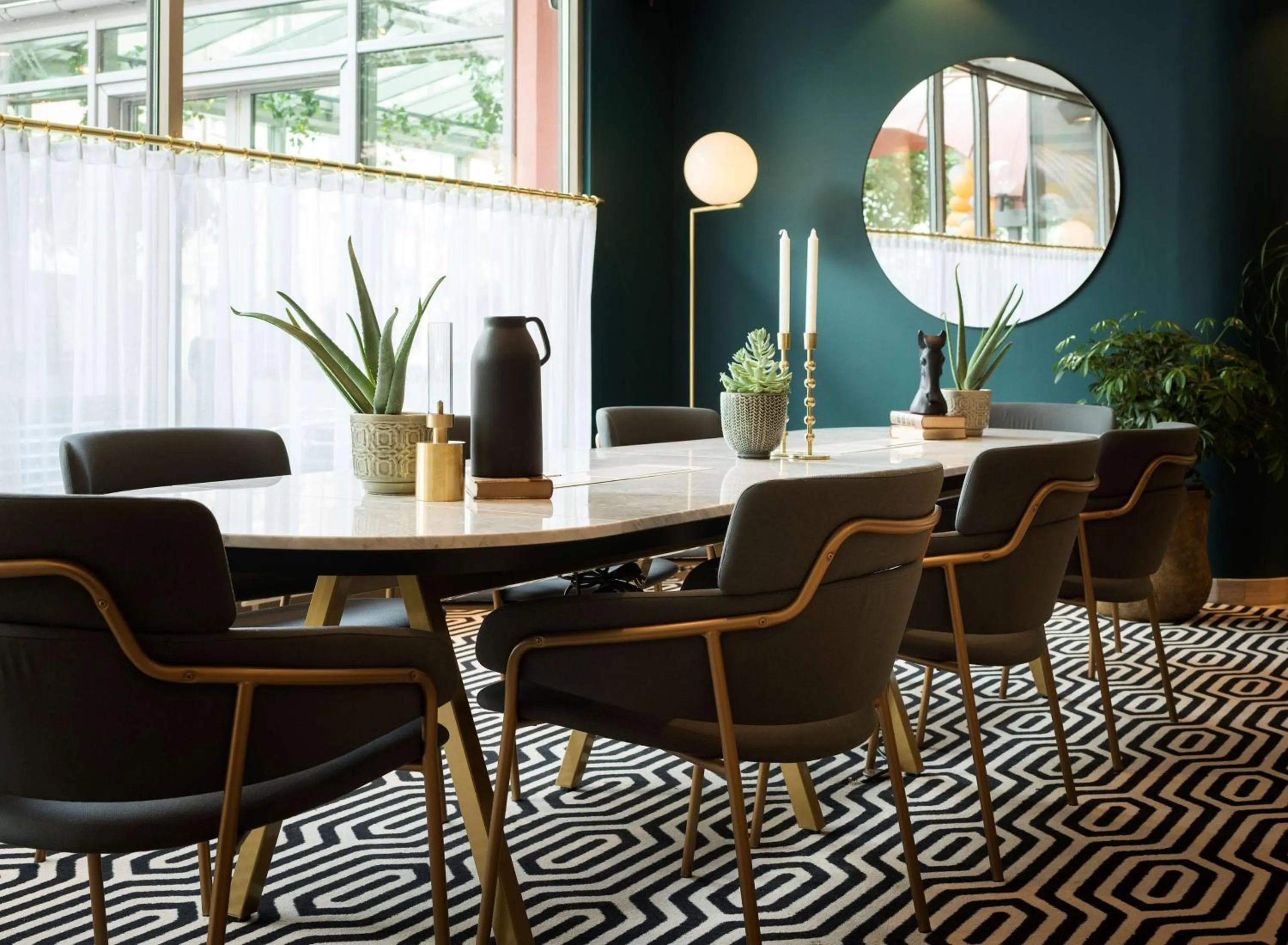 Lobby or reception in Scandic Grand Hotel