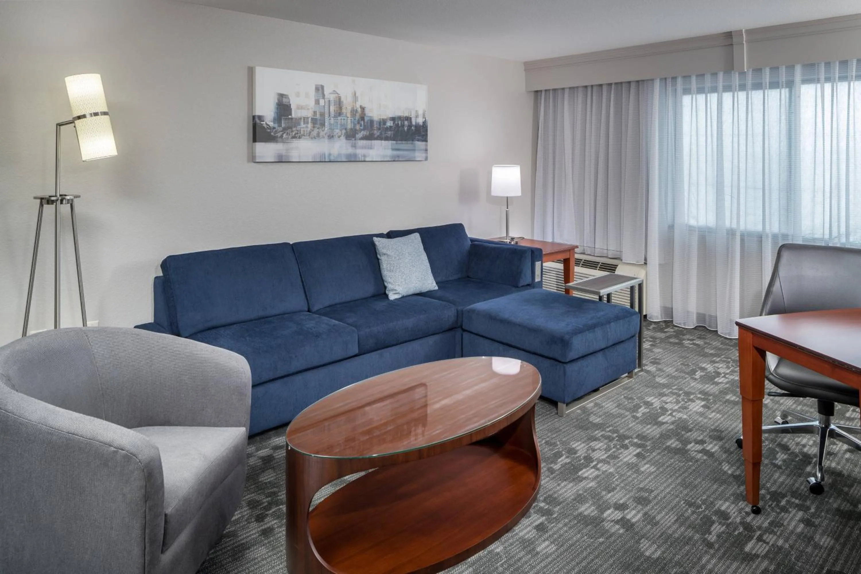 Living room in Courtyard by Marriott Austin Parmer Tech Ridge