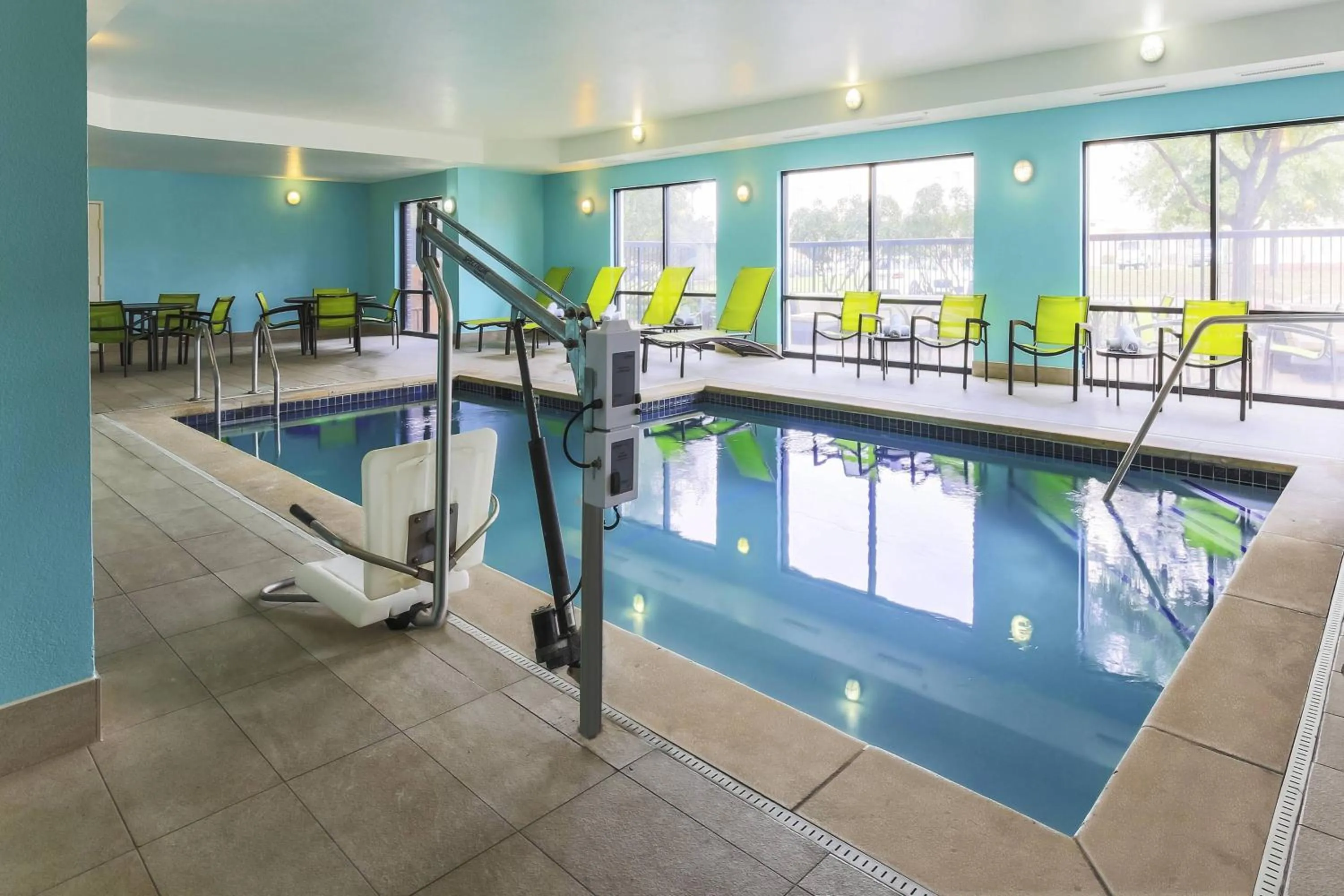 Swimming pool in SpringHill Suites by Marriott Austin Parmer/Tech Ridge