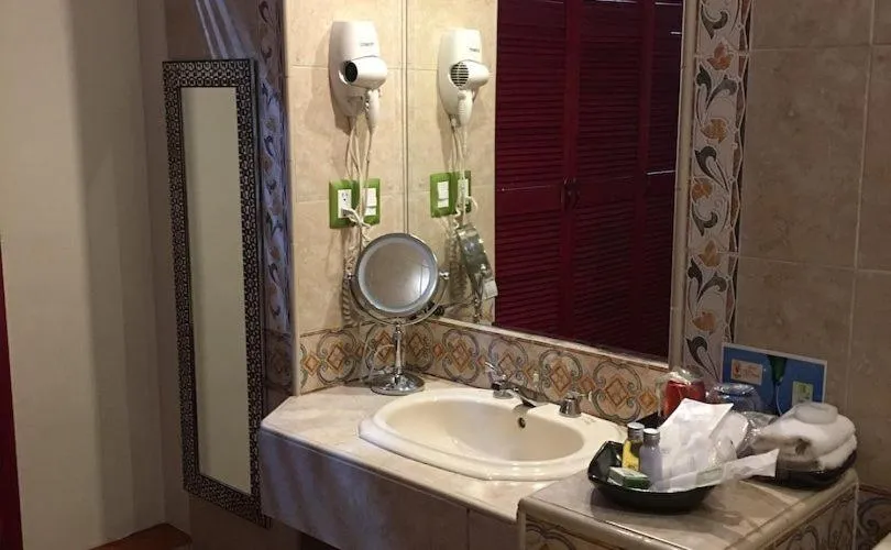 Toilet in Hotel Boutique Parador San Miguel Oaxaca