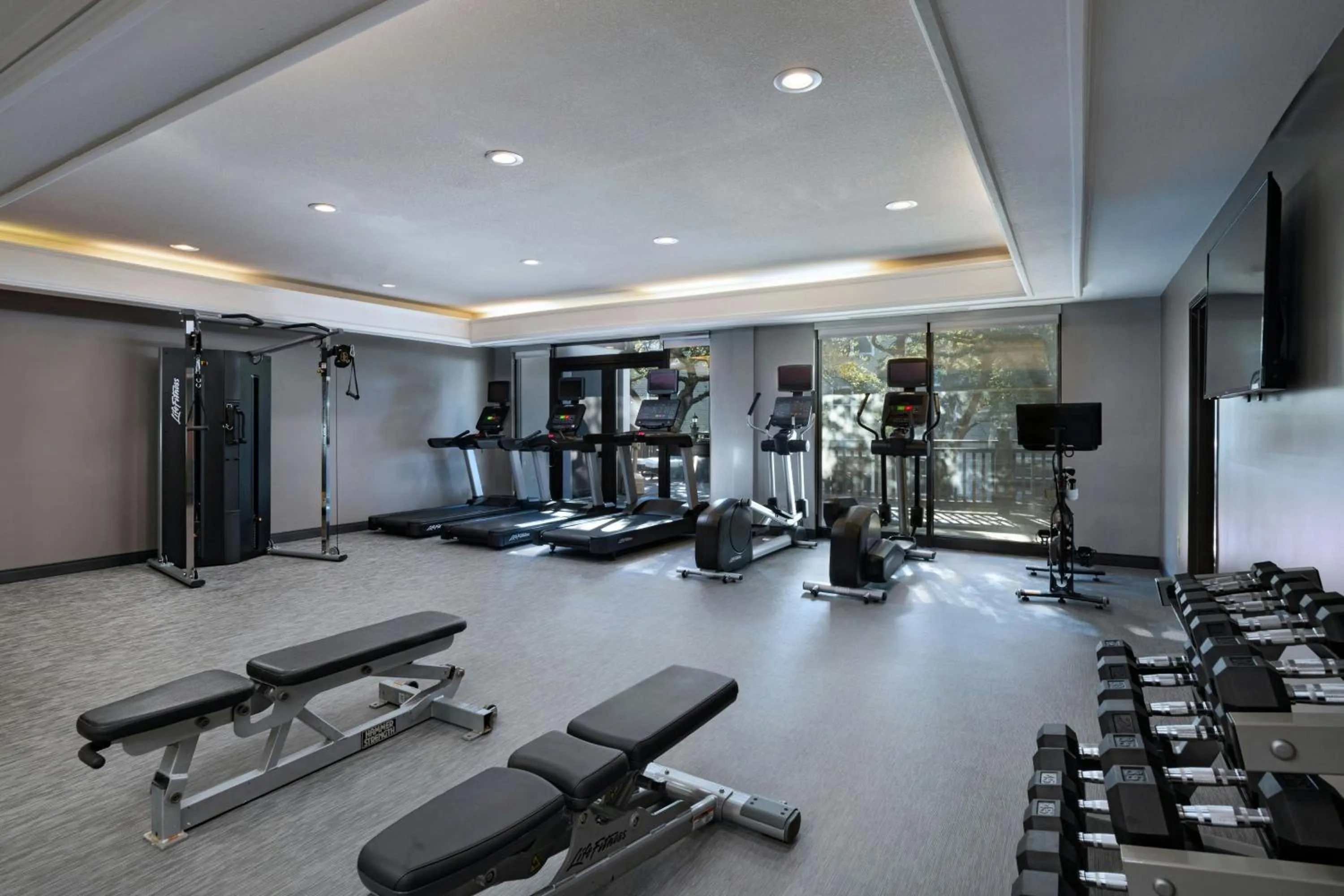 Fitness centre/facilities in Courtyard by Marriott Austin The Domain Area