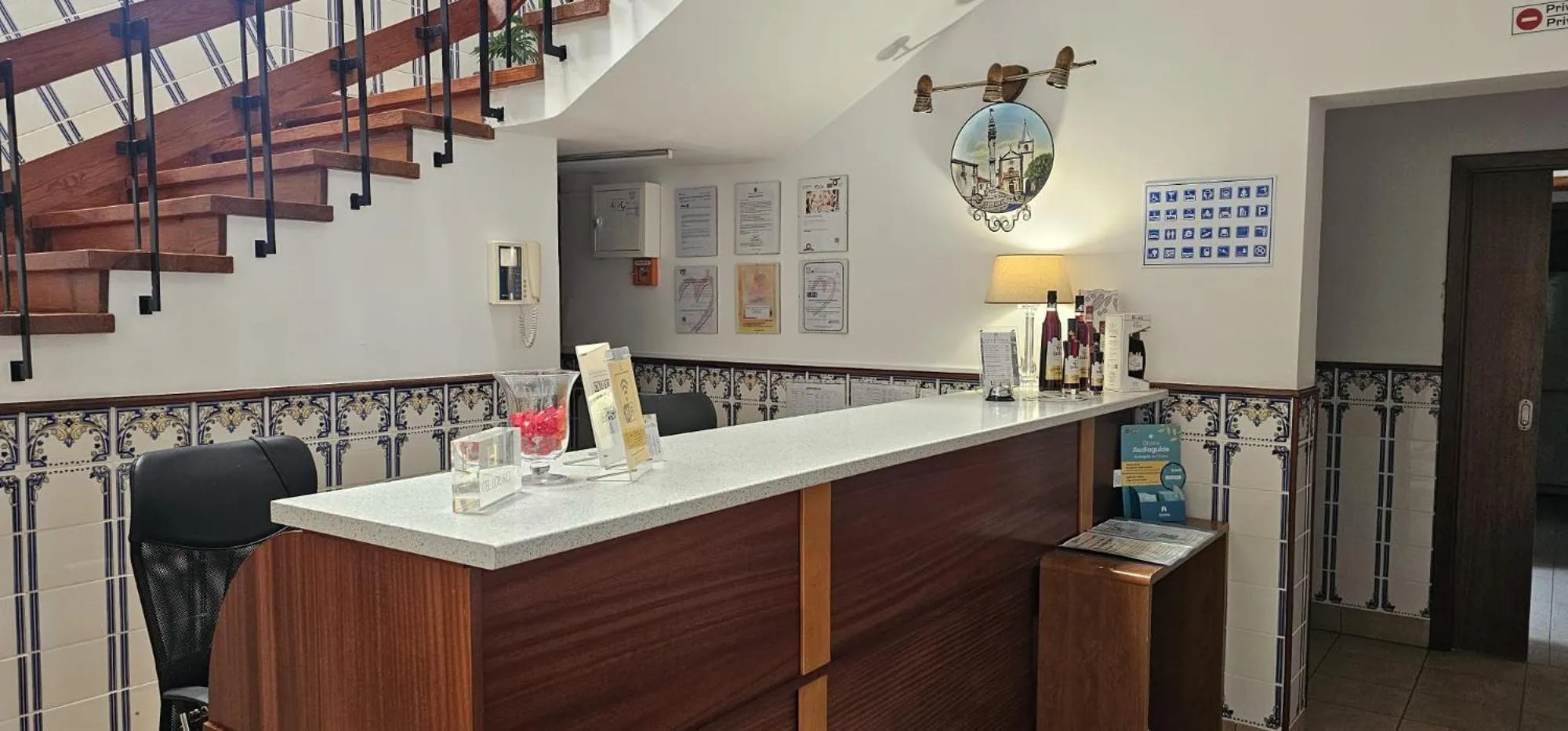 Lobby or reception in Hotel Louro