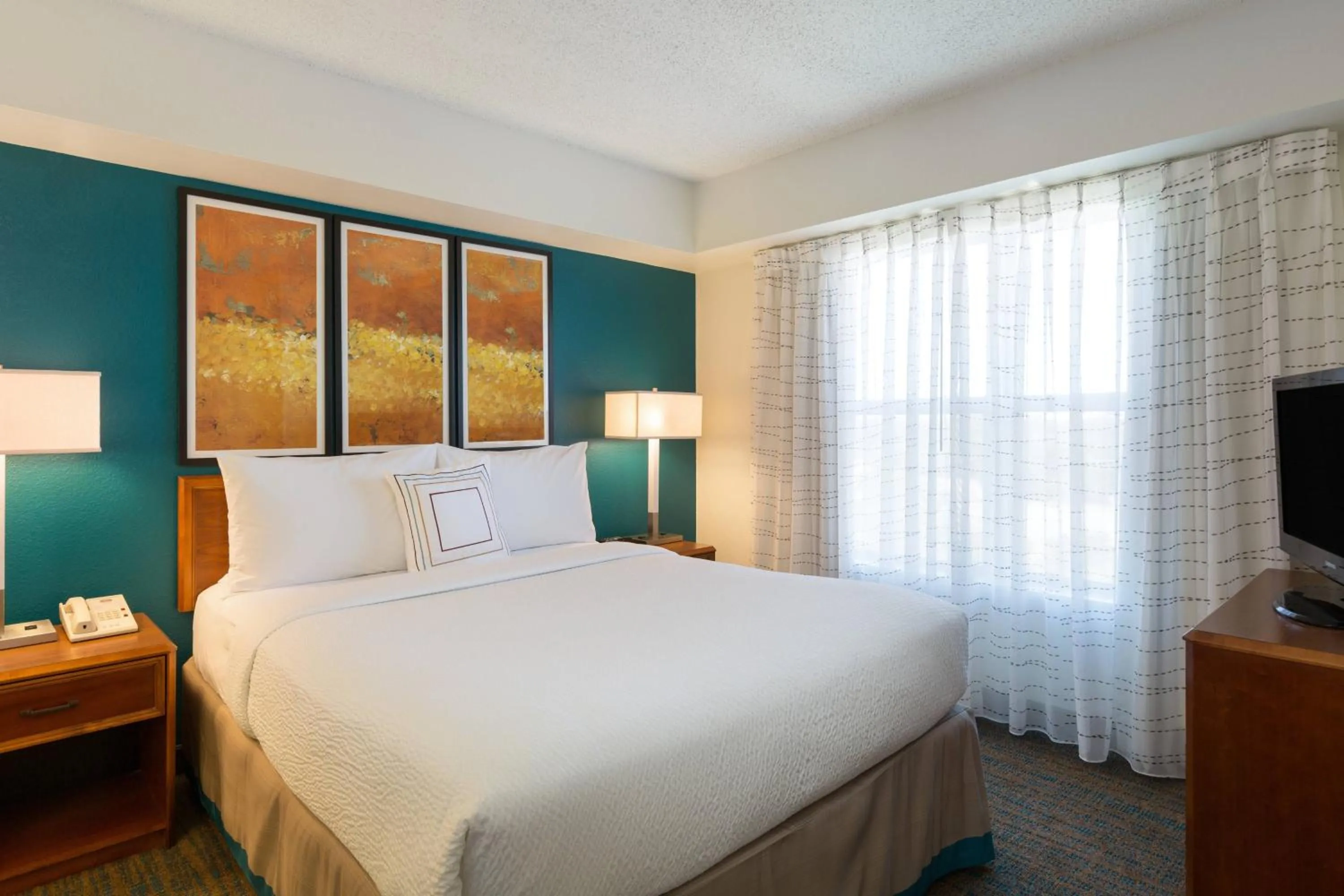 Bedroom, Bed in Residence Inn by Marriott Austin Parmer/Tech Ridge